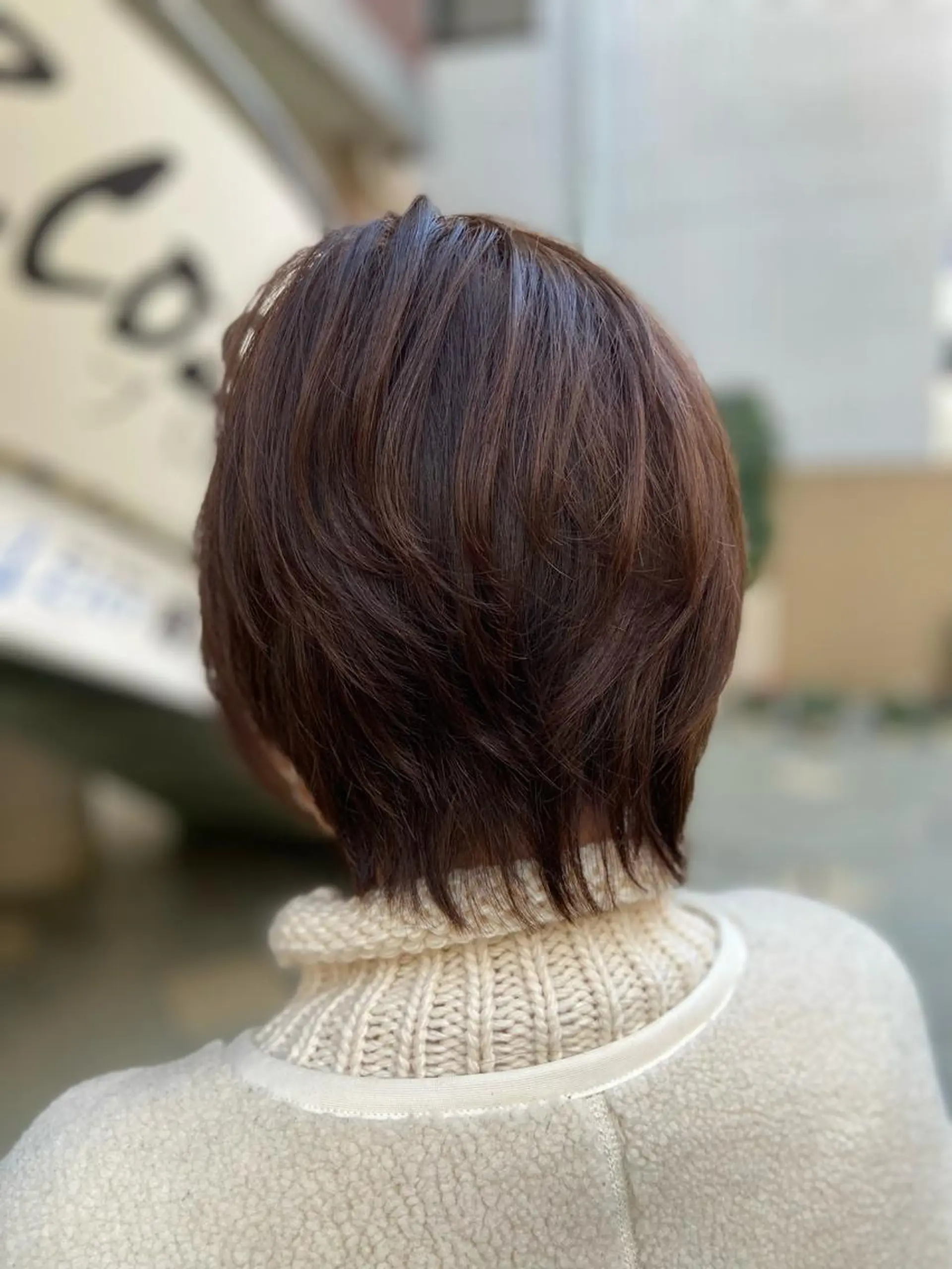 ショート カラー ショートボブ ボブ ショートヘア 菊地 美憂のヘアスタイル