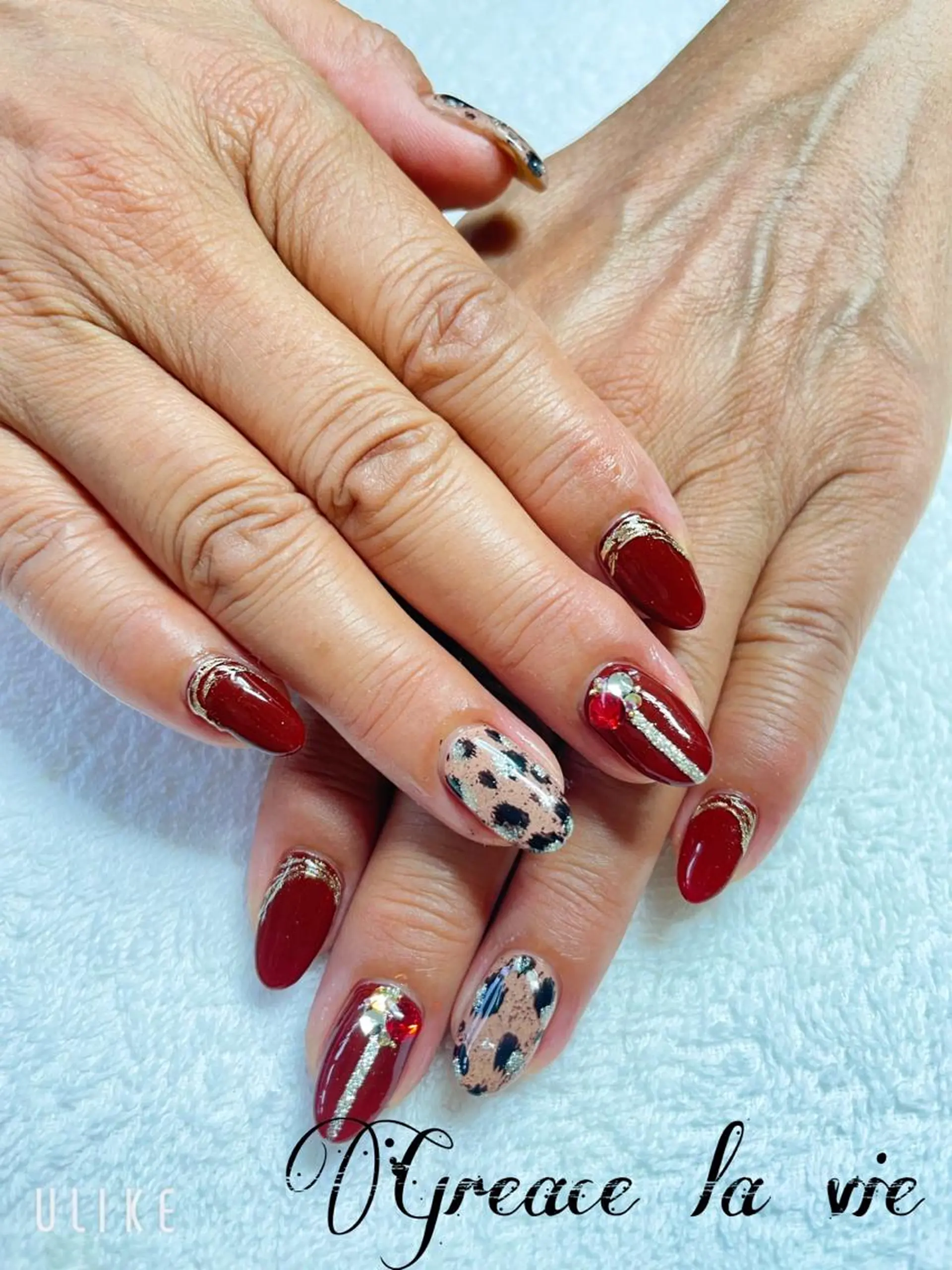 ミディアム カラー キッズ ネイル Greace la vie所属・Greace  la vieのネイルデザイン