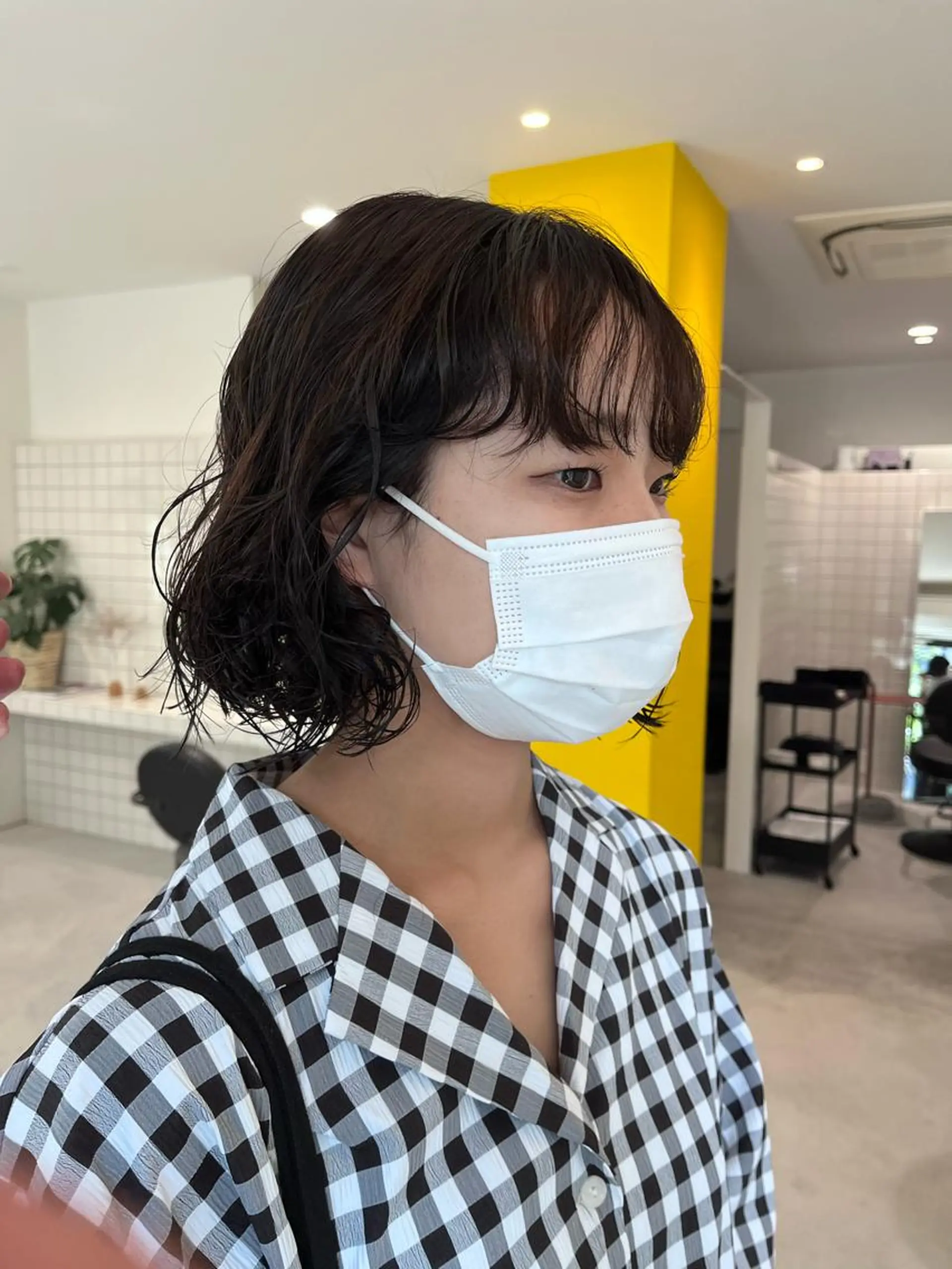 ミディアム パーマ カット パーマ トリートメント トレンドヘア◎ 店長　清原佑太のヘアスタイル