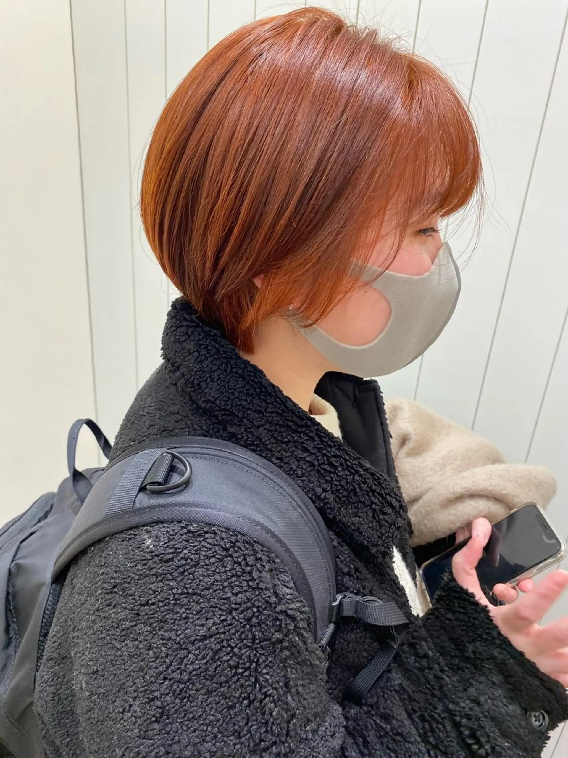 ミディアム カラー ブリーチ ヘアカラー ayaka #パーマ#アレンジのヘアスタイル