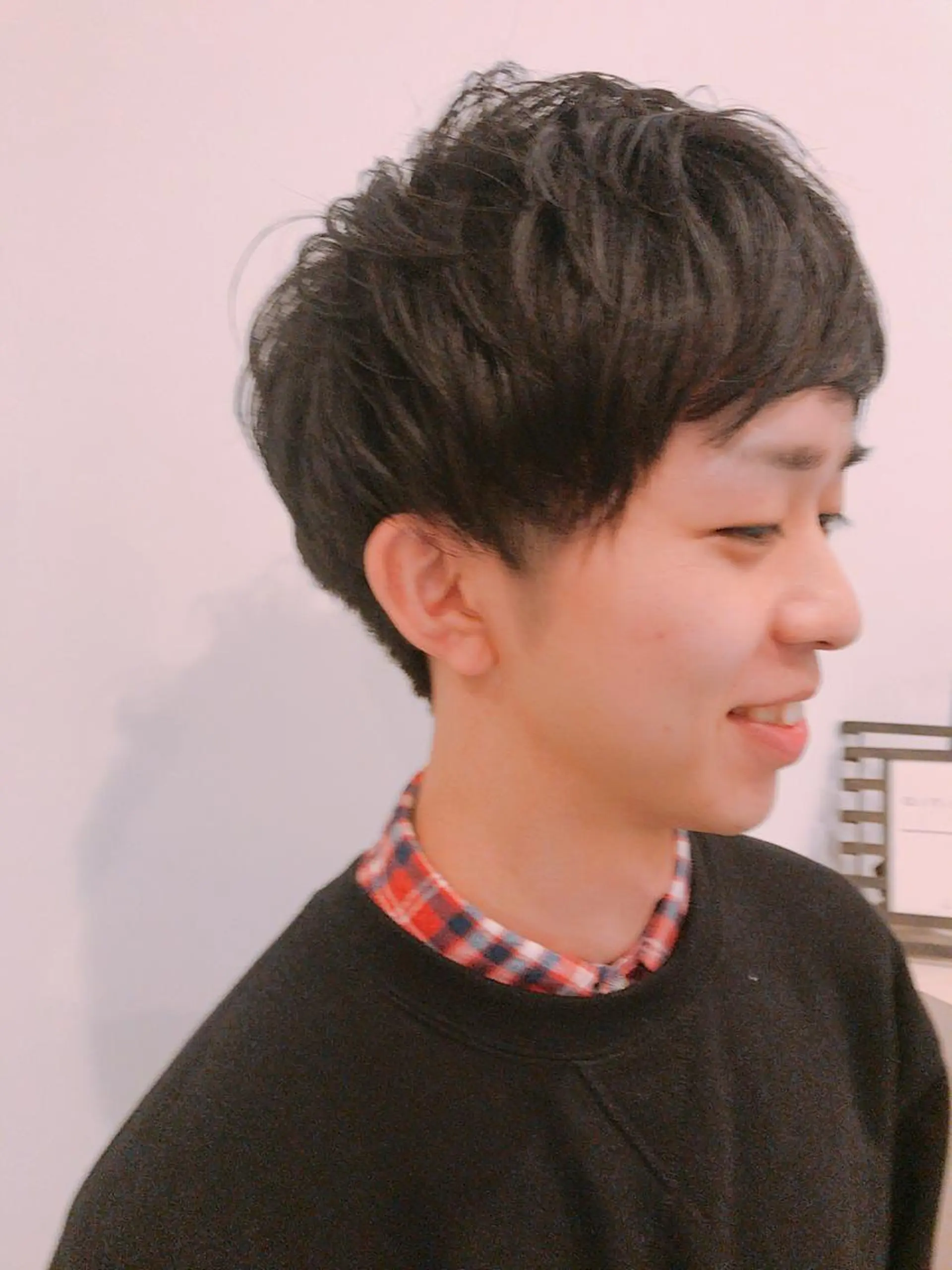 ショート カラー パーマ ヘアアレンジ メンズ メンズパーマ カット パーマ CHIC share salon所属・ちこ .のヘアスタイル