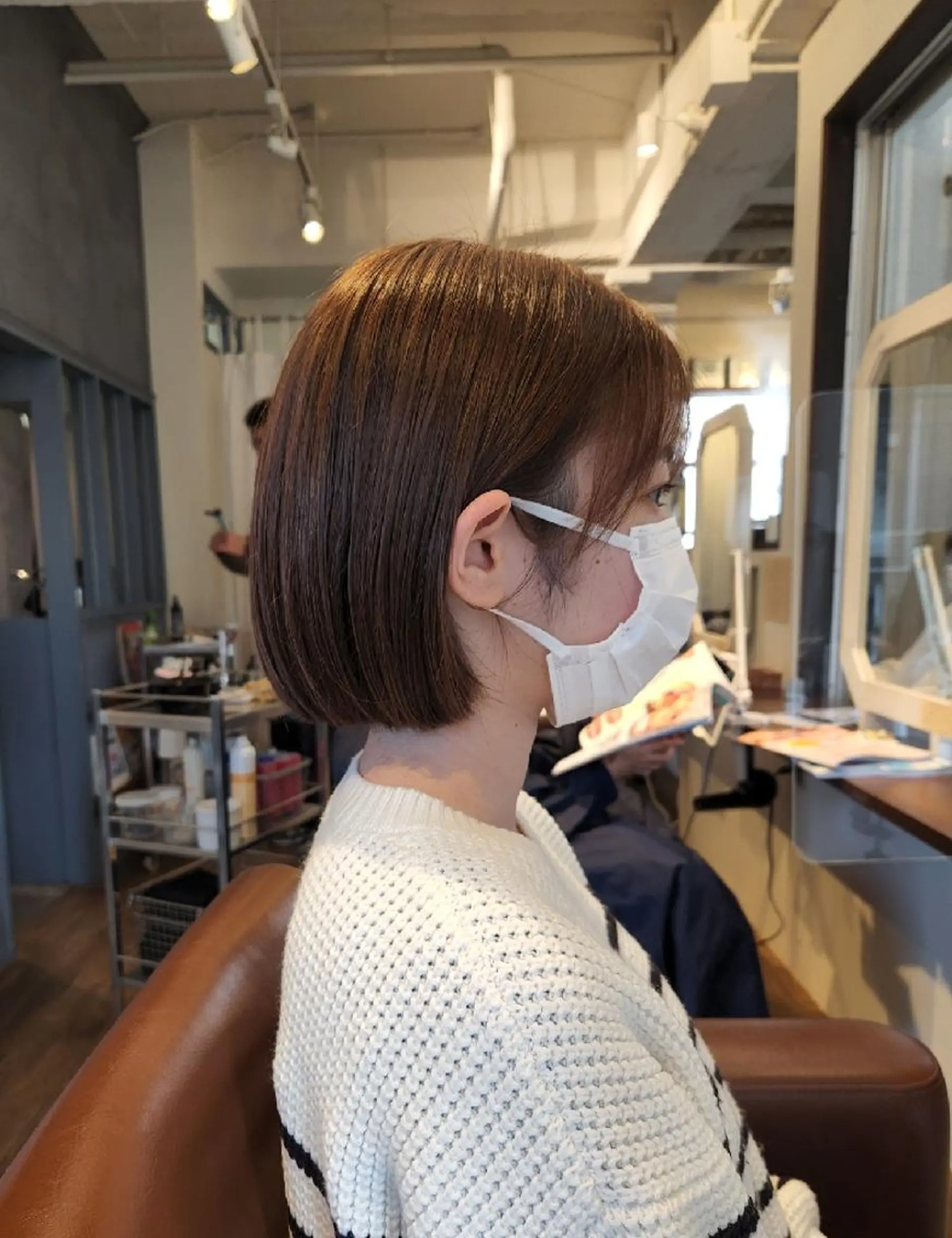 ショート ボブ カット トリートメント Hazumi Ayanoのヘアスタイル