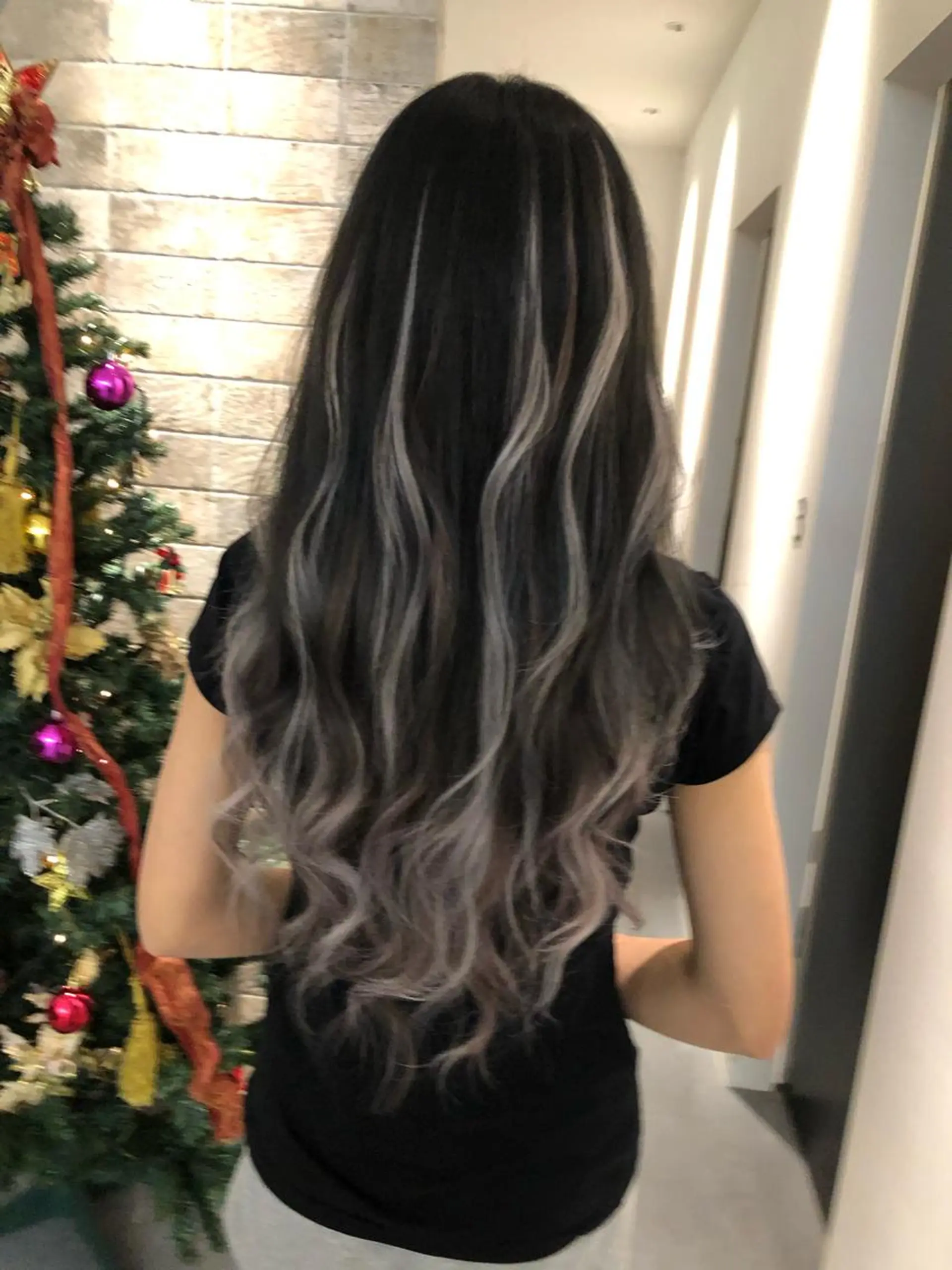 ロング エクステ レイヤーカット Hair mission【ヘアーミッション】心斎橋所属・エクステ／レイヤー 落合/心斎橋のヘアスタイル