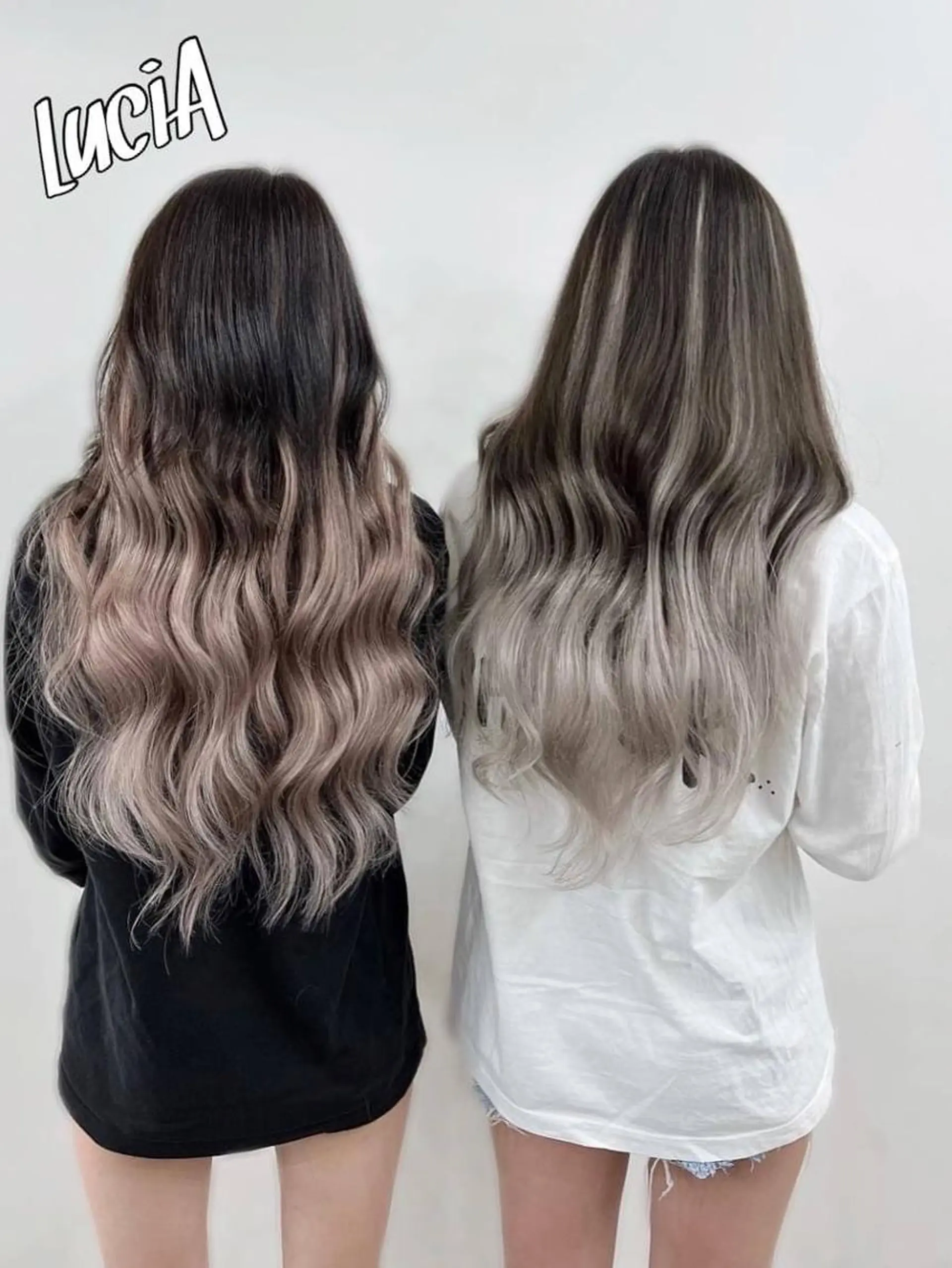 カラー ロング LuciA/エクステ カラーのヘアスタイル