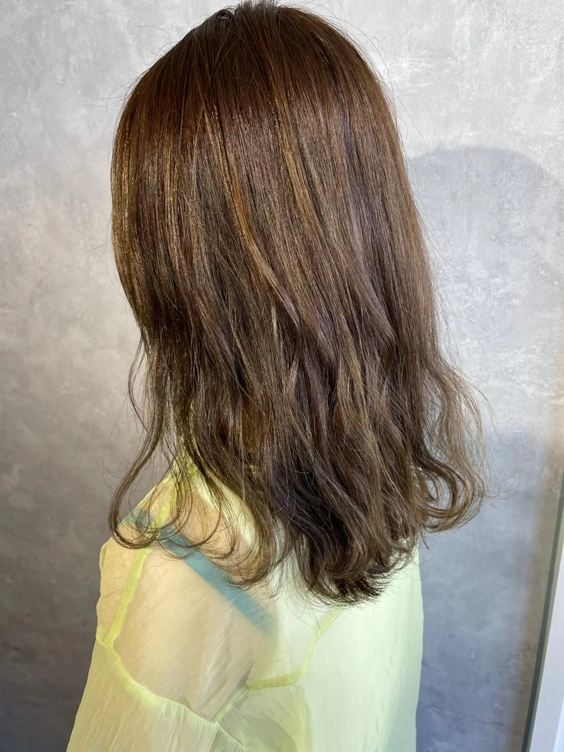 ミディアム ヘアカラー トリートメント 【髪質改善】 川津翔太のヘアスタイル