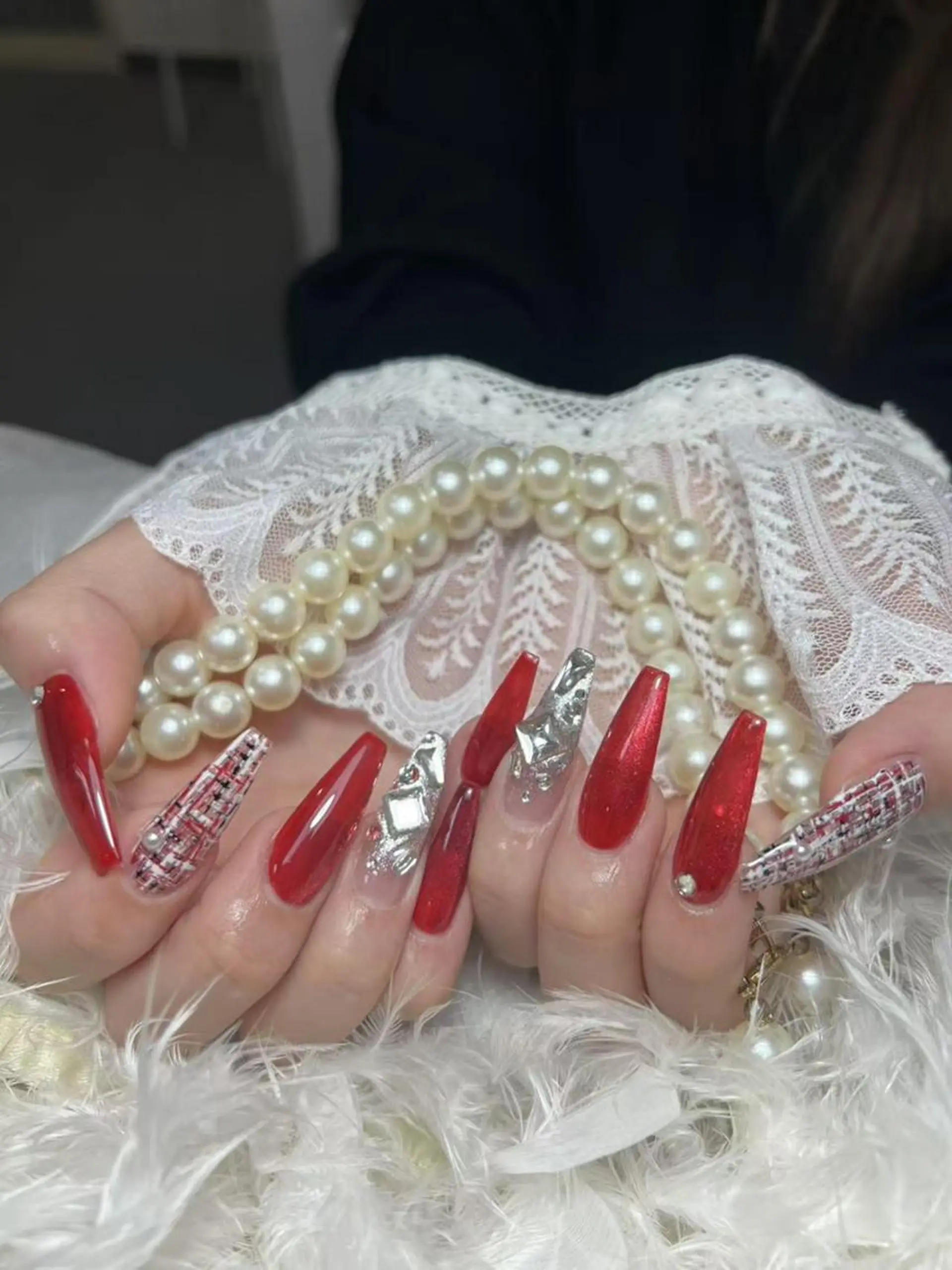 ネイル ハンドネイル DEMAIN- 🌹のネイルデザイン