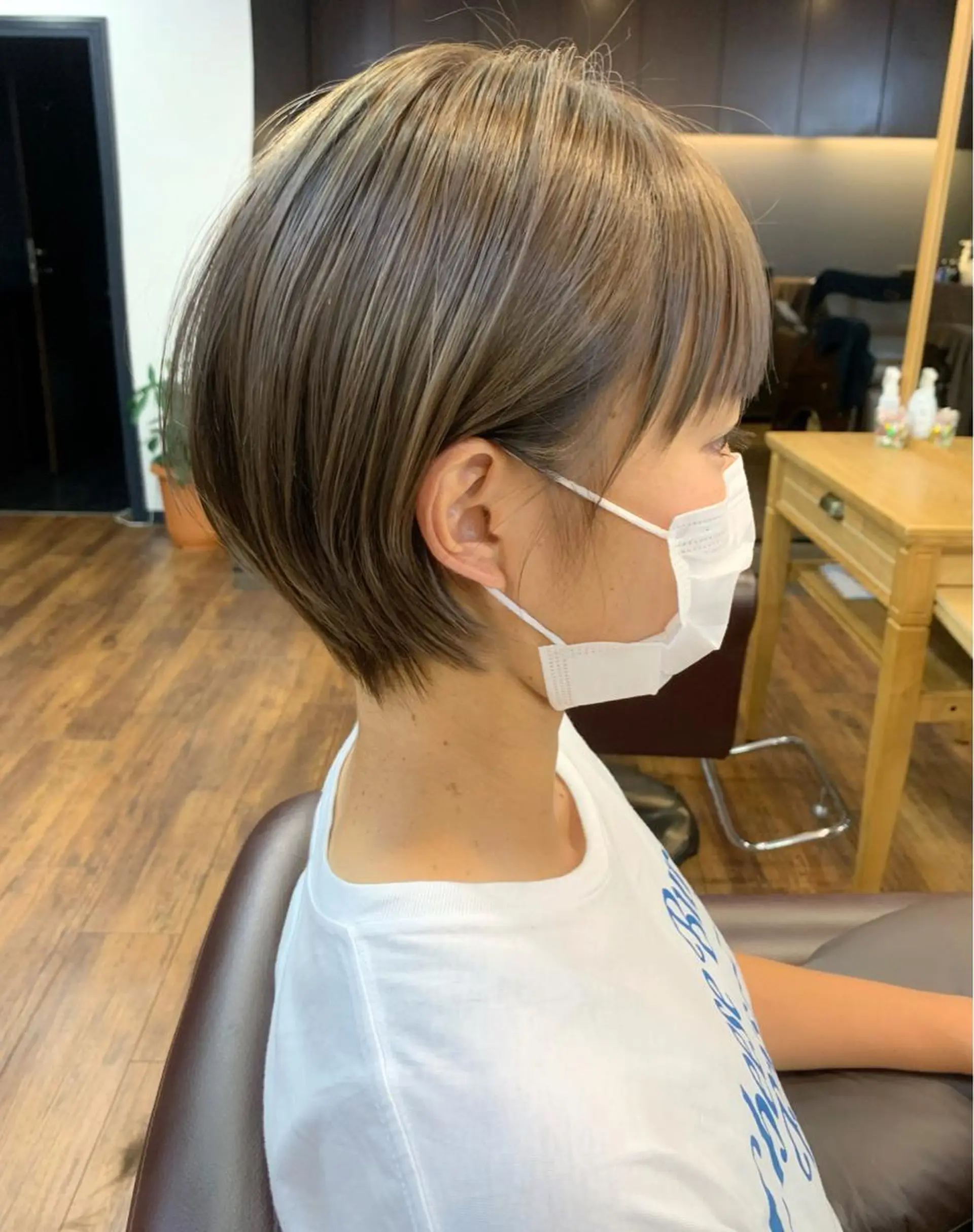 ショート 縮毛矯正/ショート/ レイヤー/畑中正敏のヘアスタイル