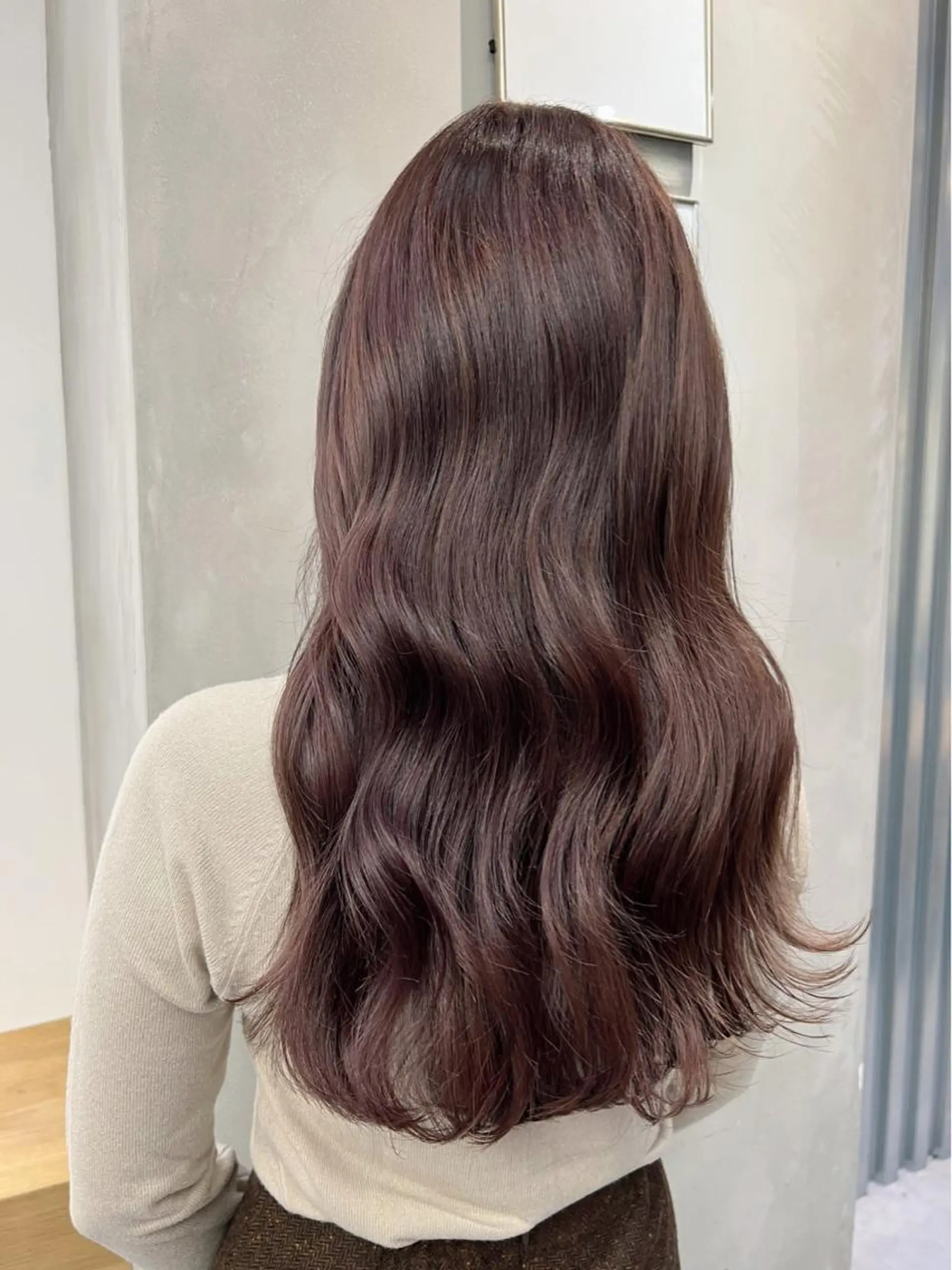 セミロング カット ヘアカラー トリートメント ♡可愛い艶髪特化♡ 艶髪先生のヘアスタイル