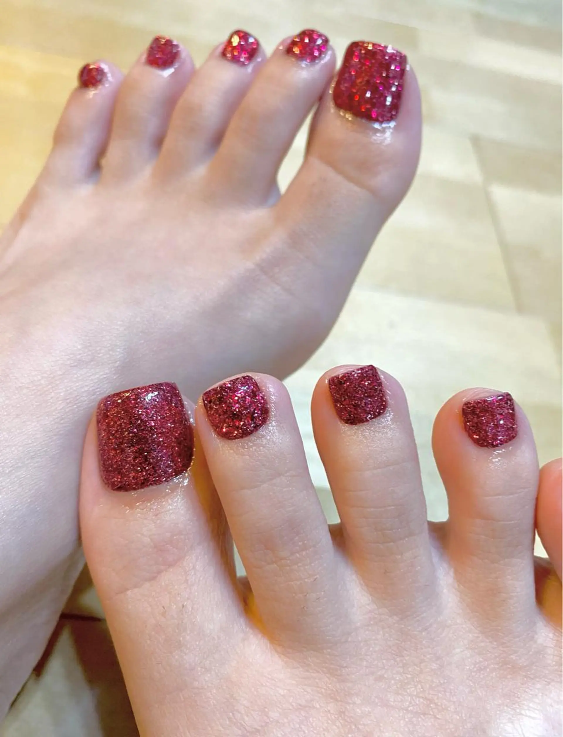 ショート フットネイル lune nail_2017のその他イメージ