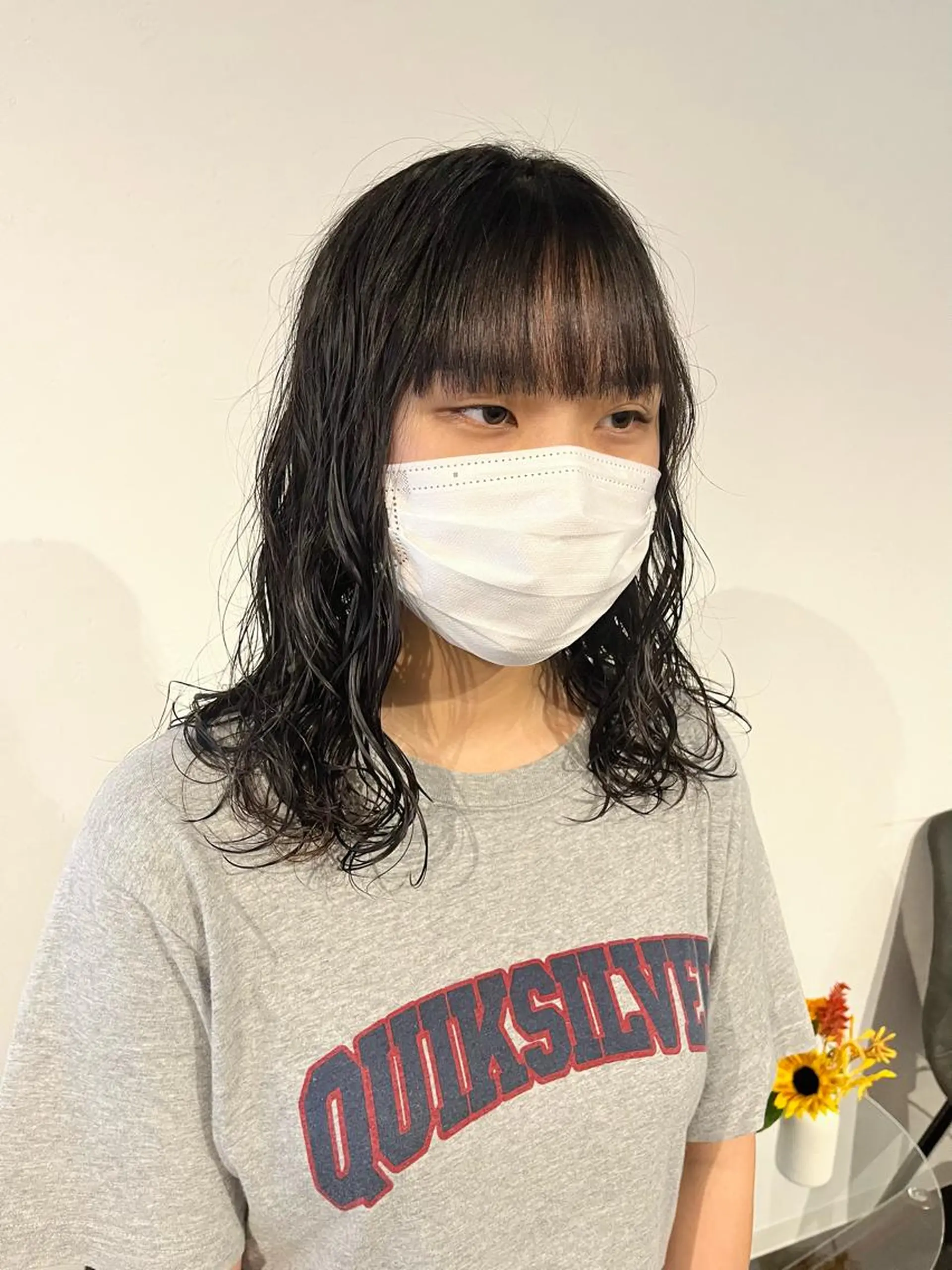 セミロング パーマ セミロングパーマ スパイラルパーマ カット パーマ ショート/パーマ/ カラー/FUKOのヘアスタイル