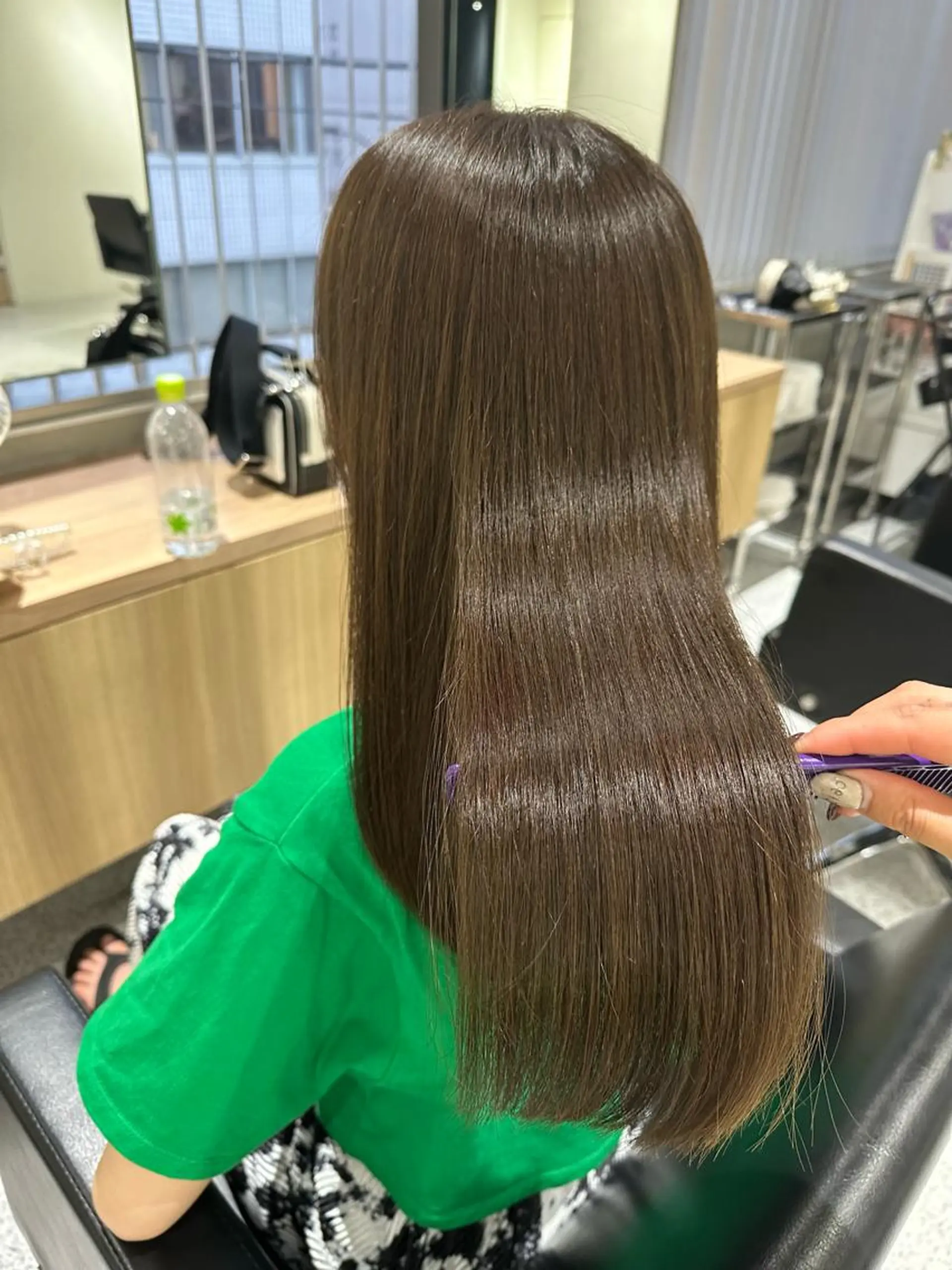 ロング トリートメント GO TODAY SHARE SALON 原宿本店所属・ブリーチ/ハイトーン 艶カラー/ユリナのヘアスタイル