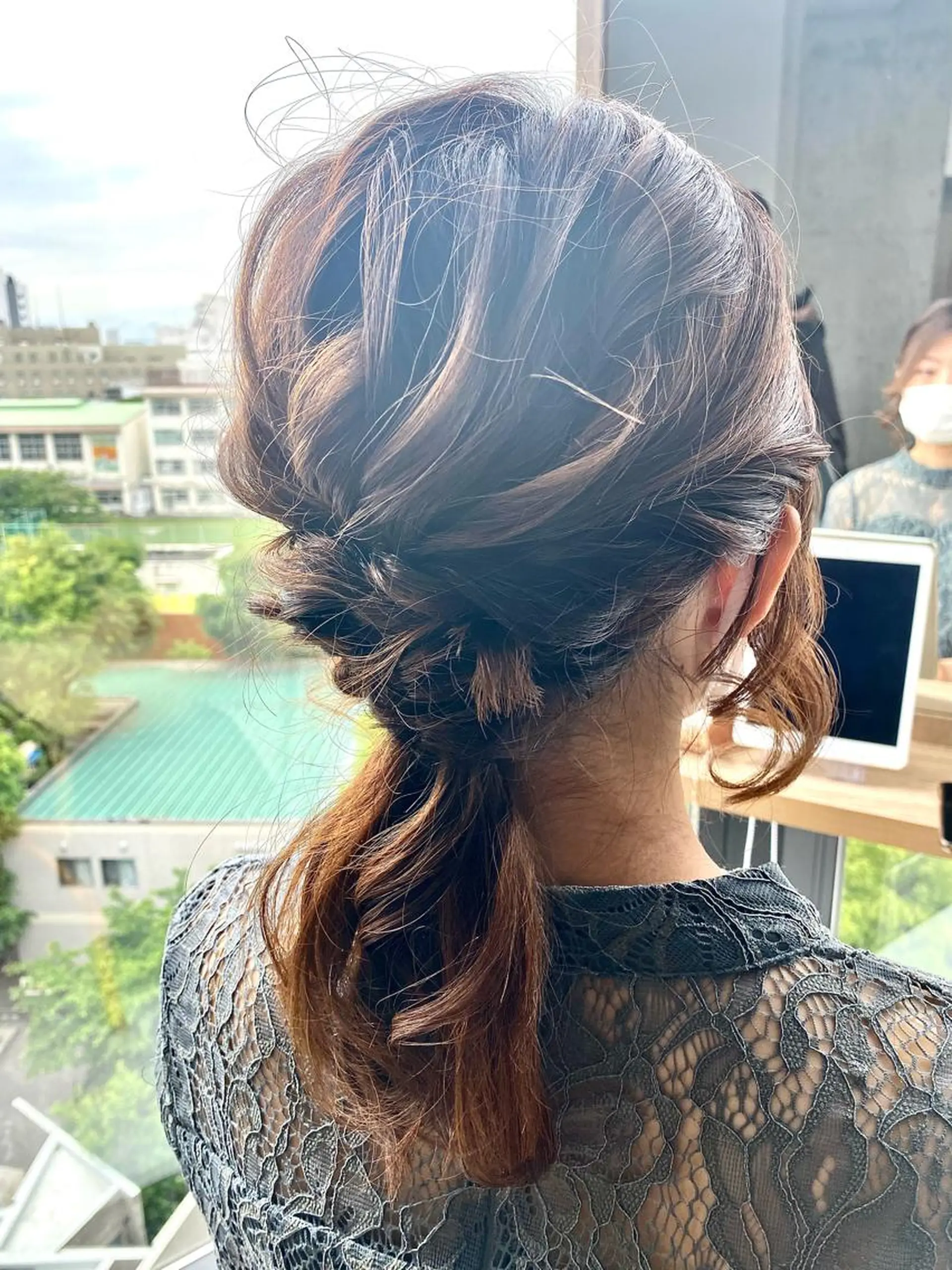 セミロング ヘアセット Dxxxx III所属・女性目線の大人 メンズ*Ayakaのヘアスタイル