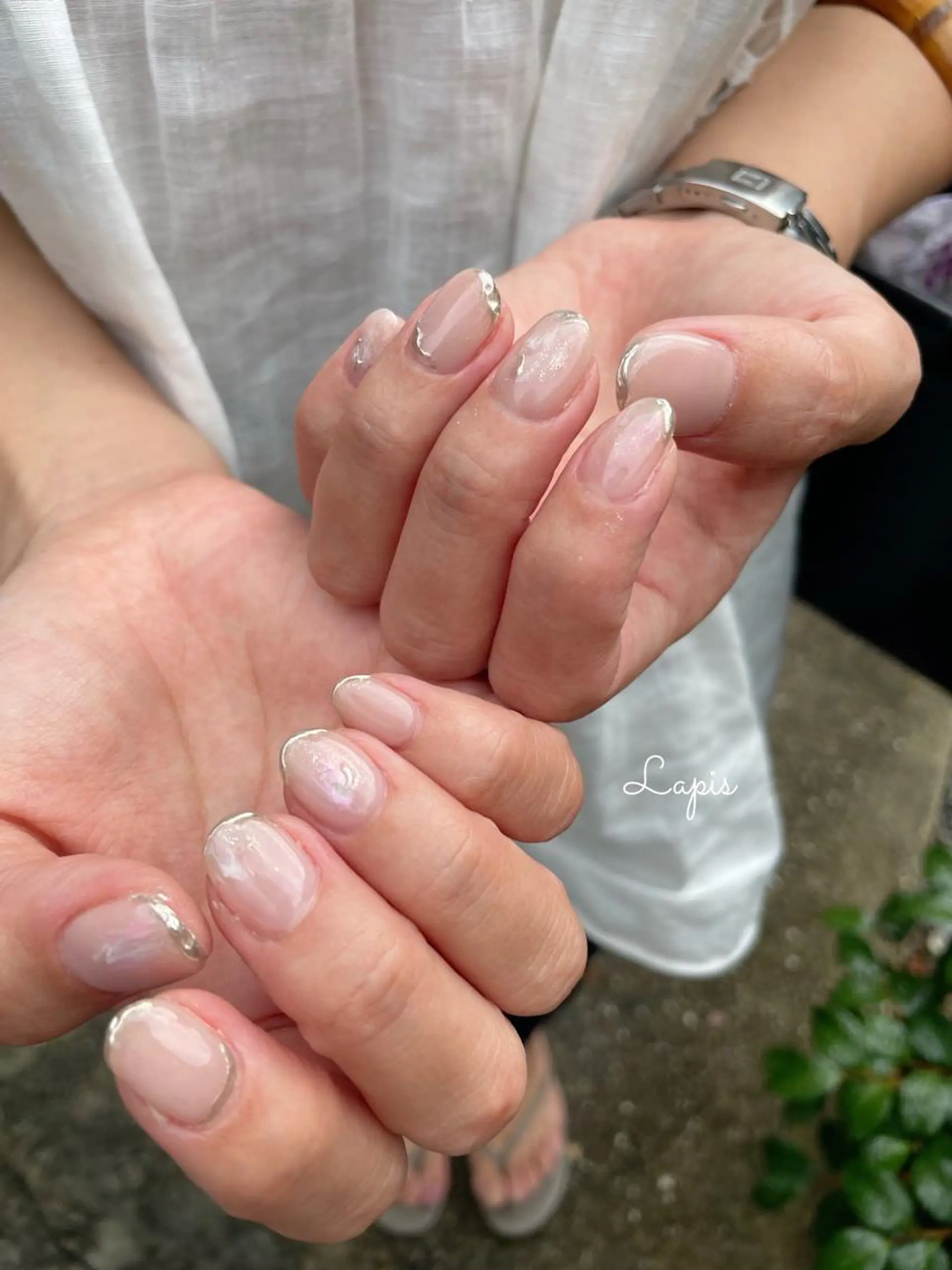 ネイル ハンドネイル Lapis *のネイルデザイン