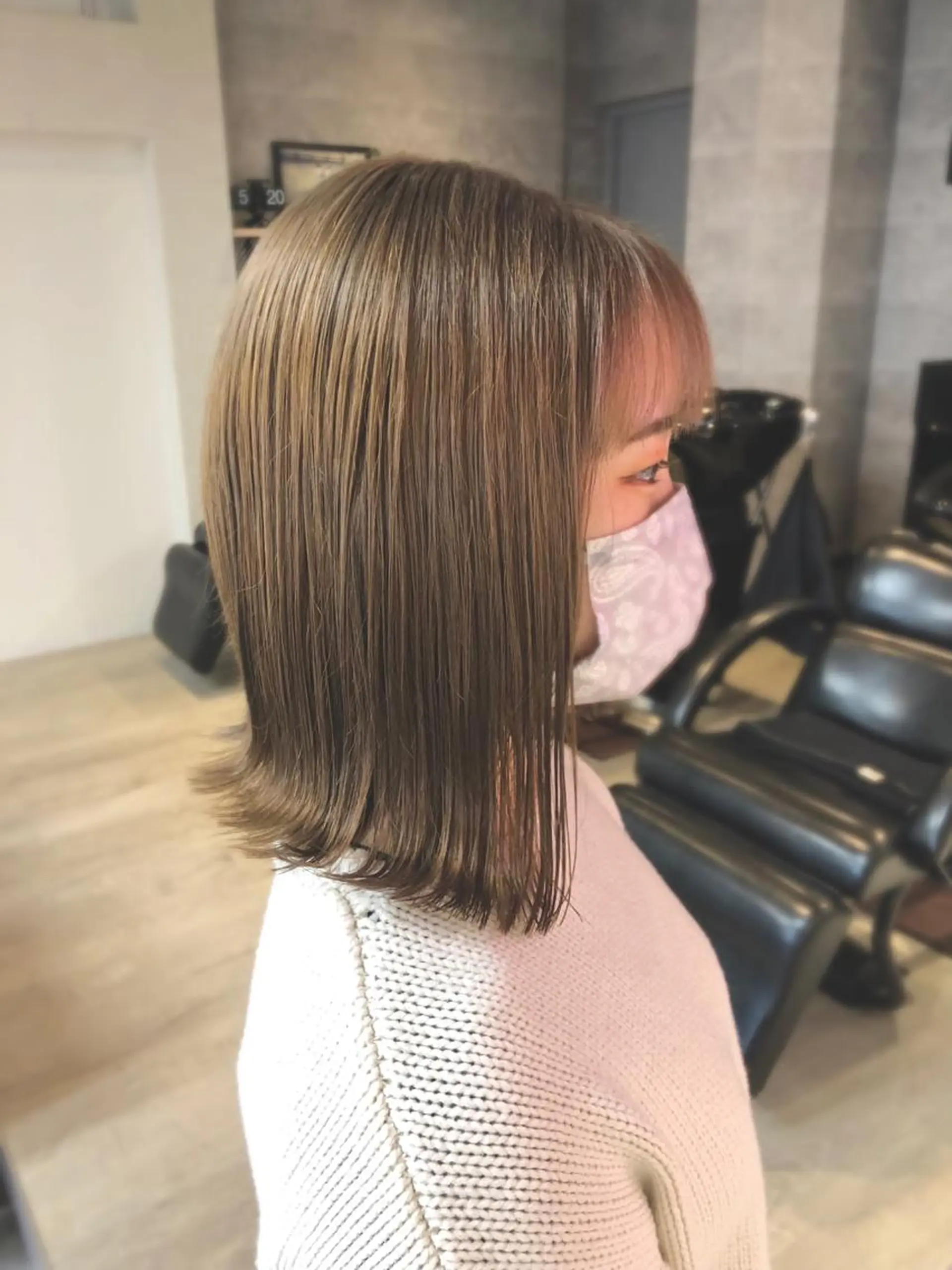 ミディアム カラー 🪞個室サロン/韓国 艶髪/keito🪞のヘアスタイル