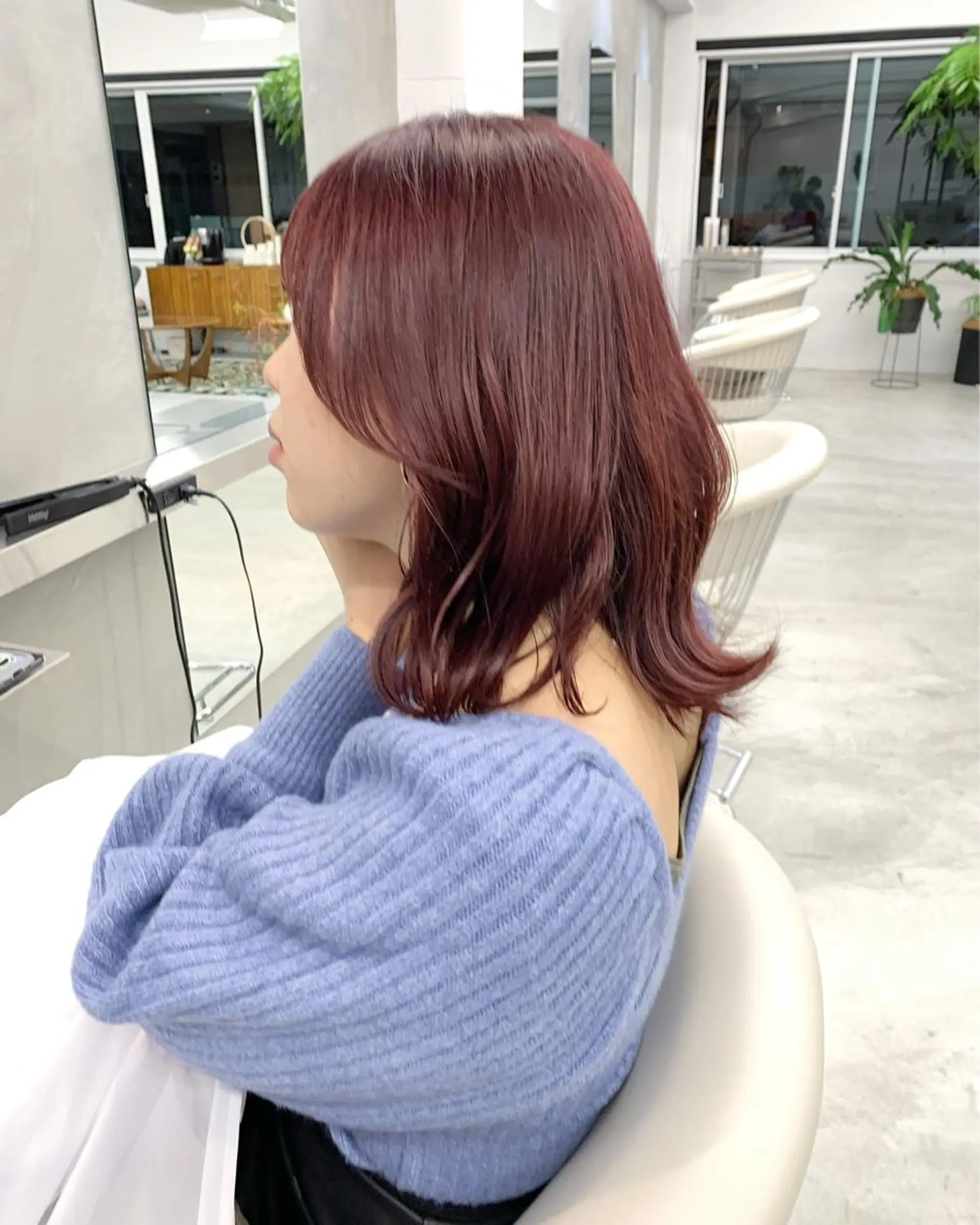 ミディアム カラー ヘアカラー 樫原裕二 /柔らかいカラーのヘアスタイル