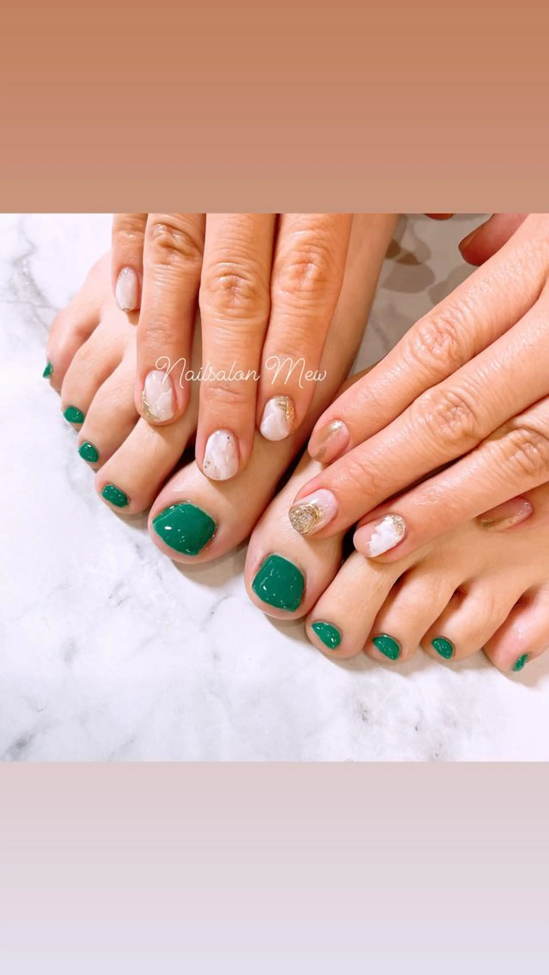 ネイル ハンドネイル Nailsalon Mew所属・Nailsalon Mew❤︎のネイルデザイン