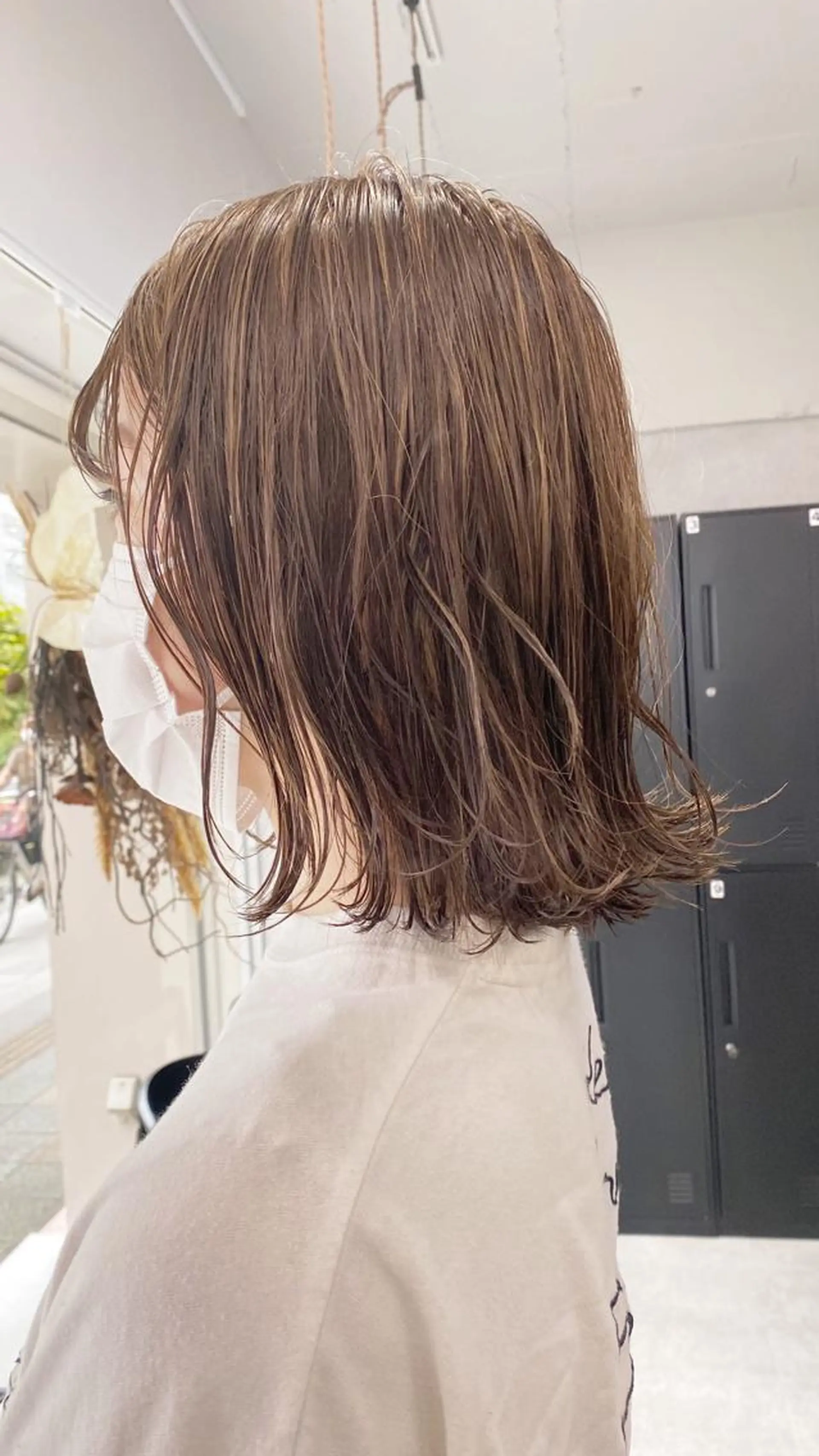 ミディアム カラー ヘアカラー トリートメント ⭐️ショート⭐️美髪 矯正⭐️水口陸のヘアスタイル