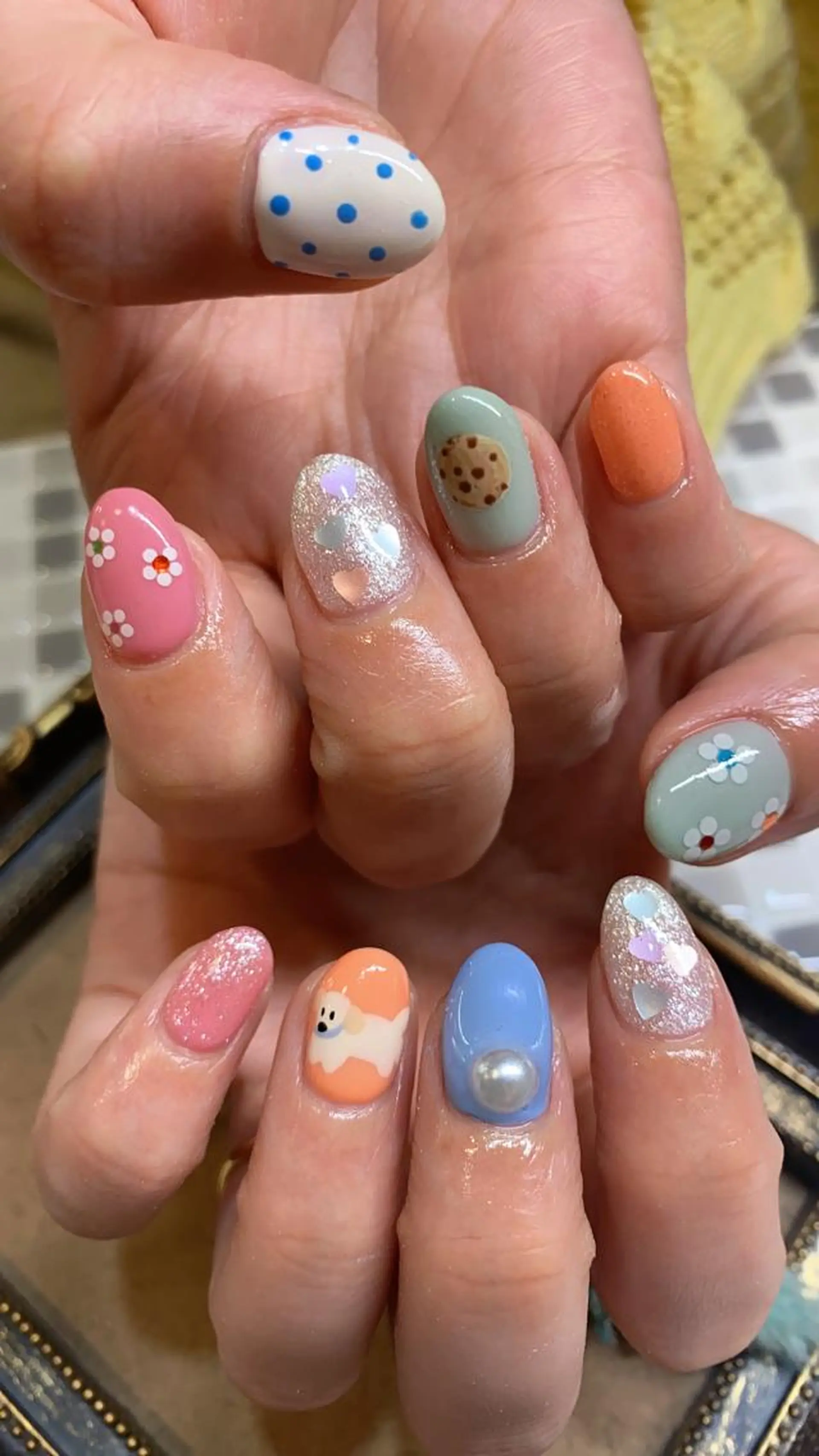 ネイル 春ネイル ♡Nailist yui♡のネイルデザイン