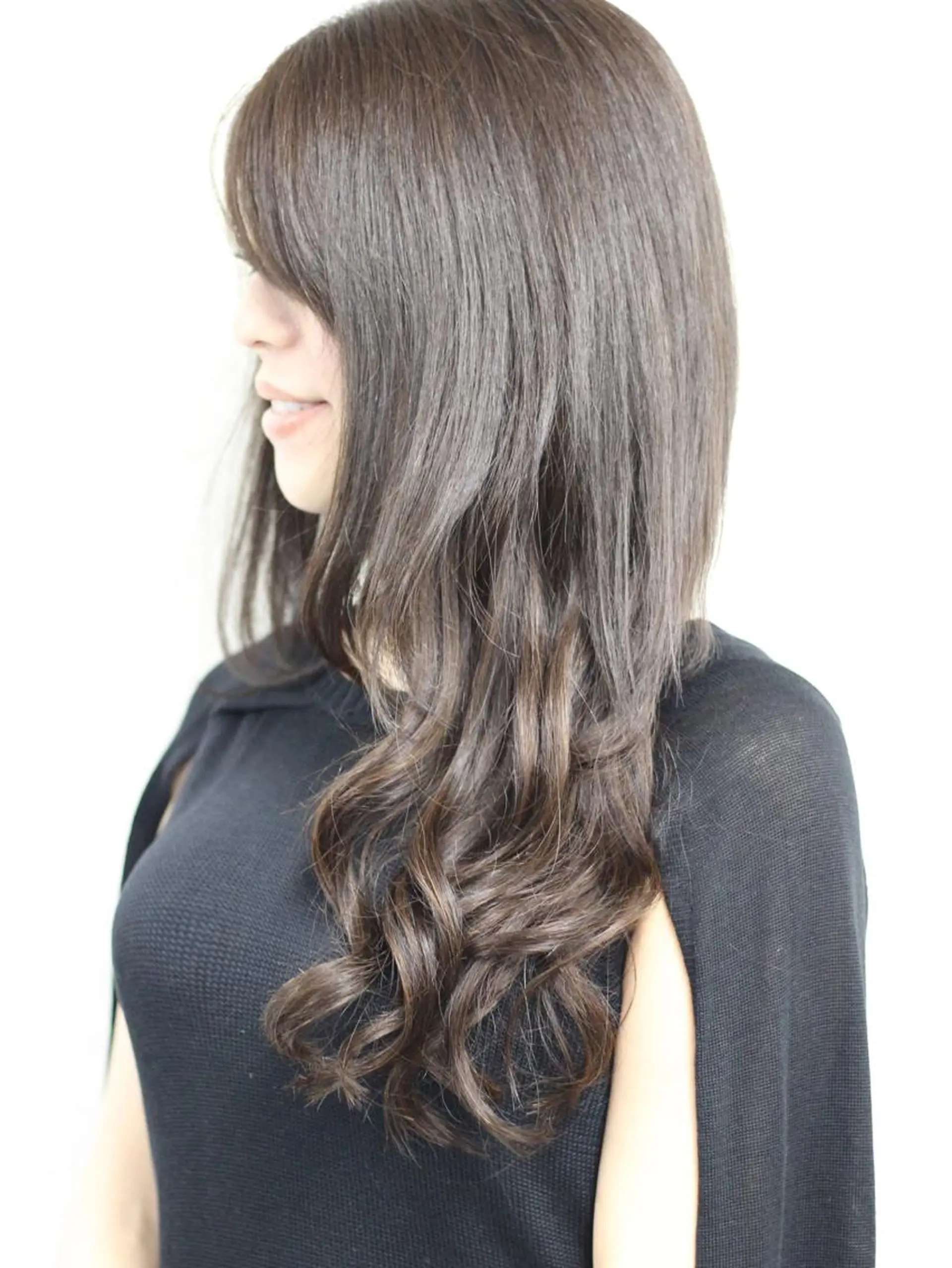 ロング カラー チビ編み込みエクステ シールEXどぅ〜すのヘアスタイル