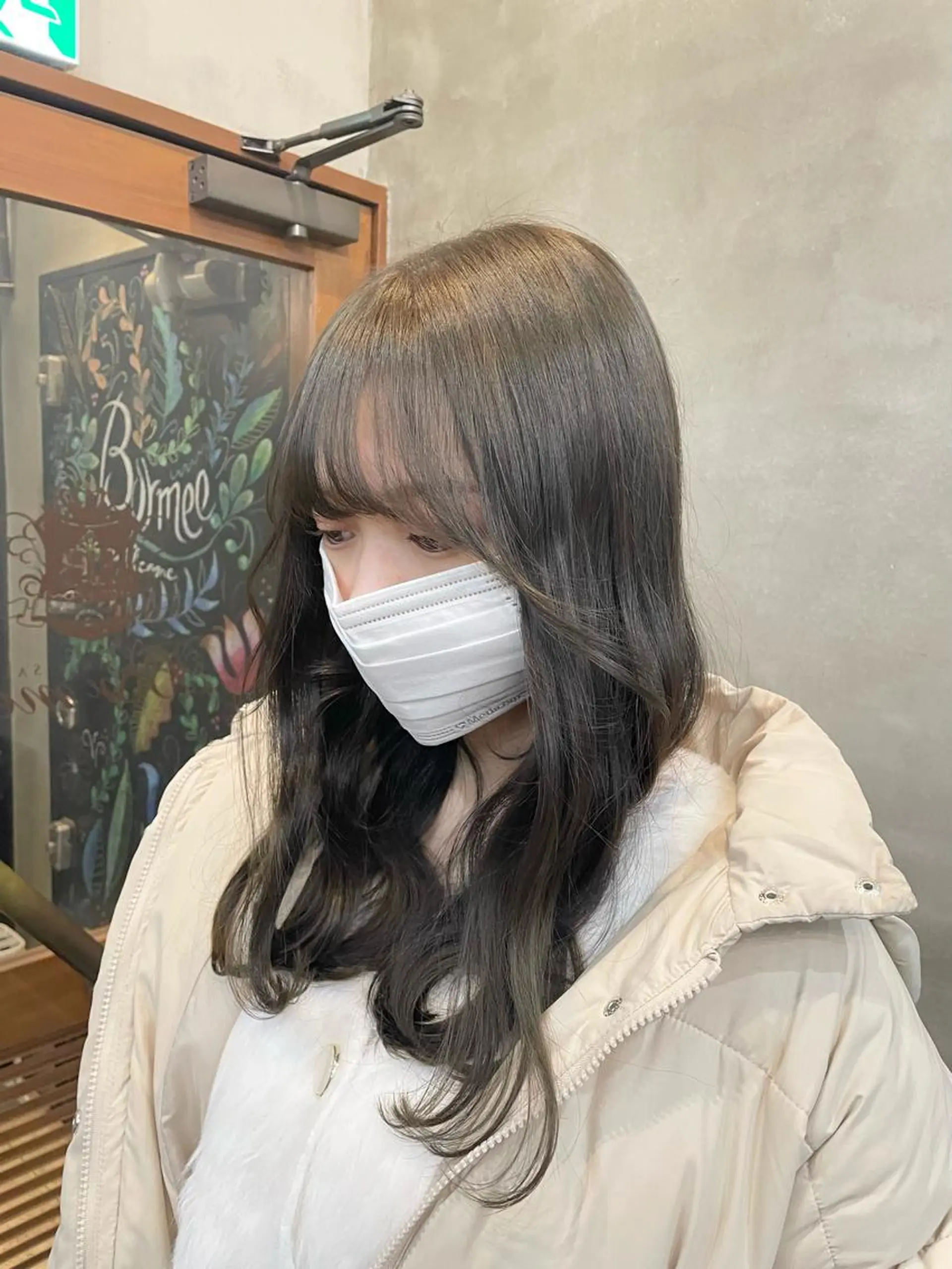 ロング カラー ヘアアレンジ カット ヘアカラー トリートメント 【ピンク/韓国ヘア/ ヘアセット】亜海のヘアスタイル