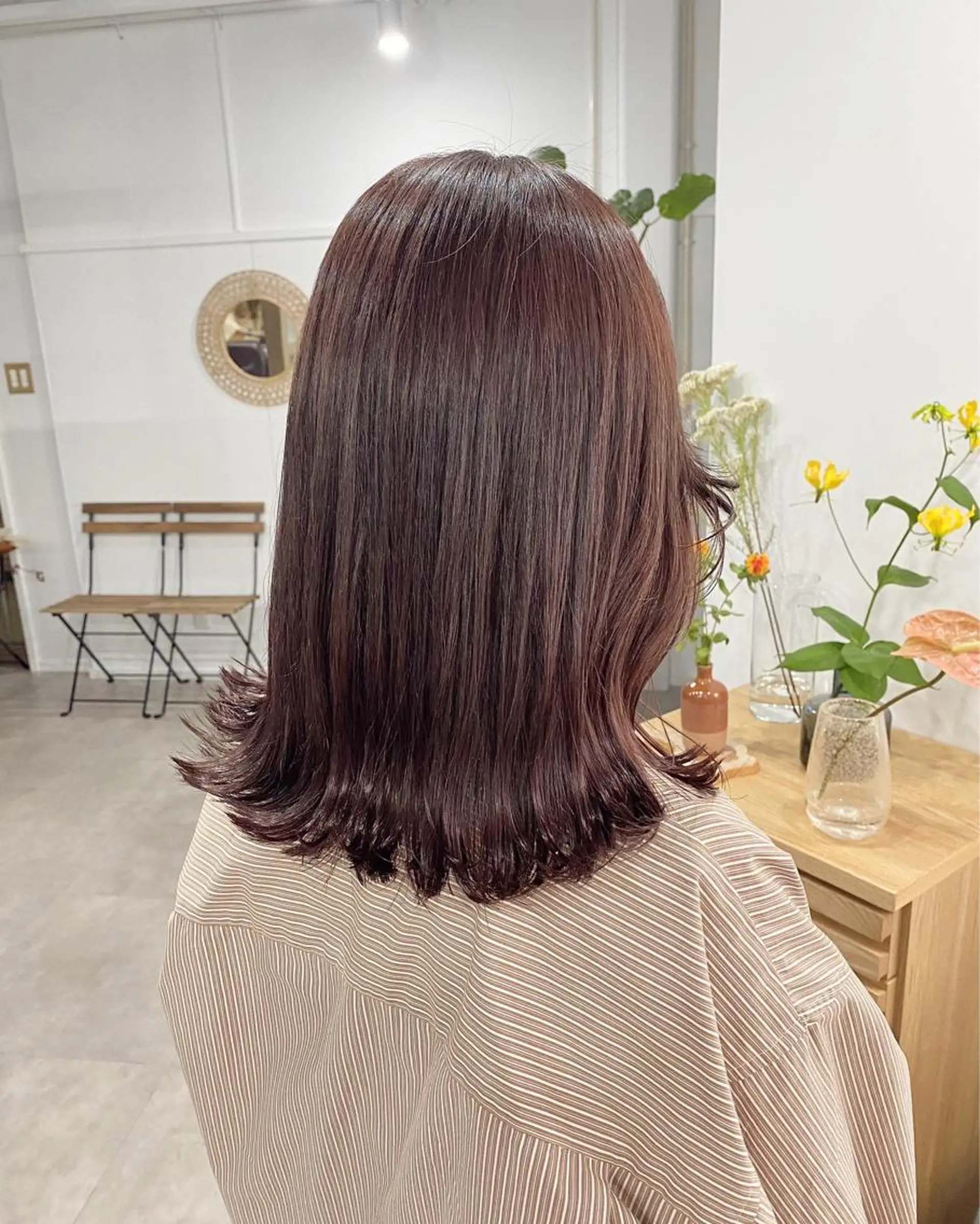 ミディアム カラー ヘアアレンジ ume所属・ひなの .のその他イメージ