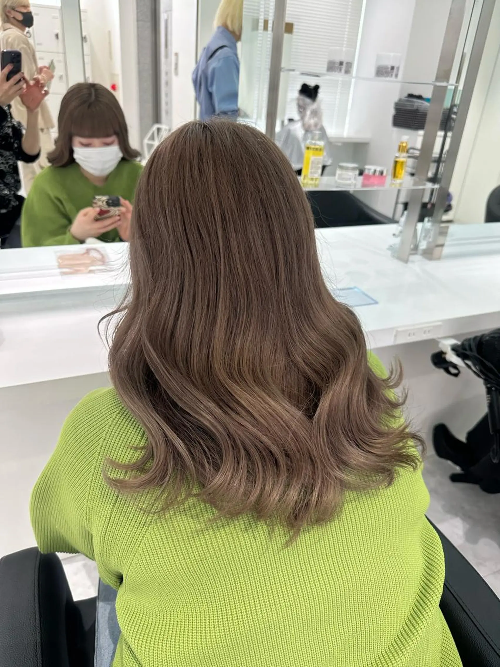 ロング カラー ヘアカラー トリートメント ♡上品韓国髪♡ブラ ウン/SAYATOのヘアスタイル