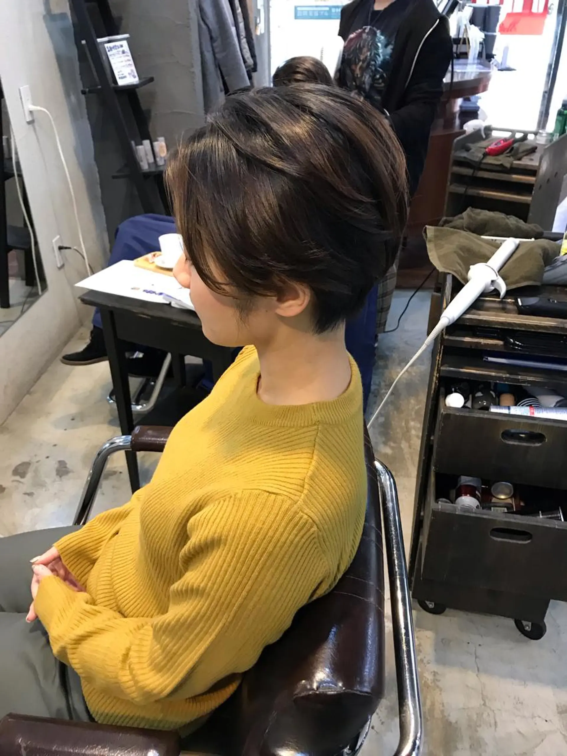 ショート ハンサムショート ショートヘア カット 正分 真美のヘアスタイル