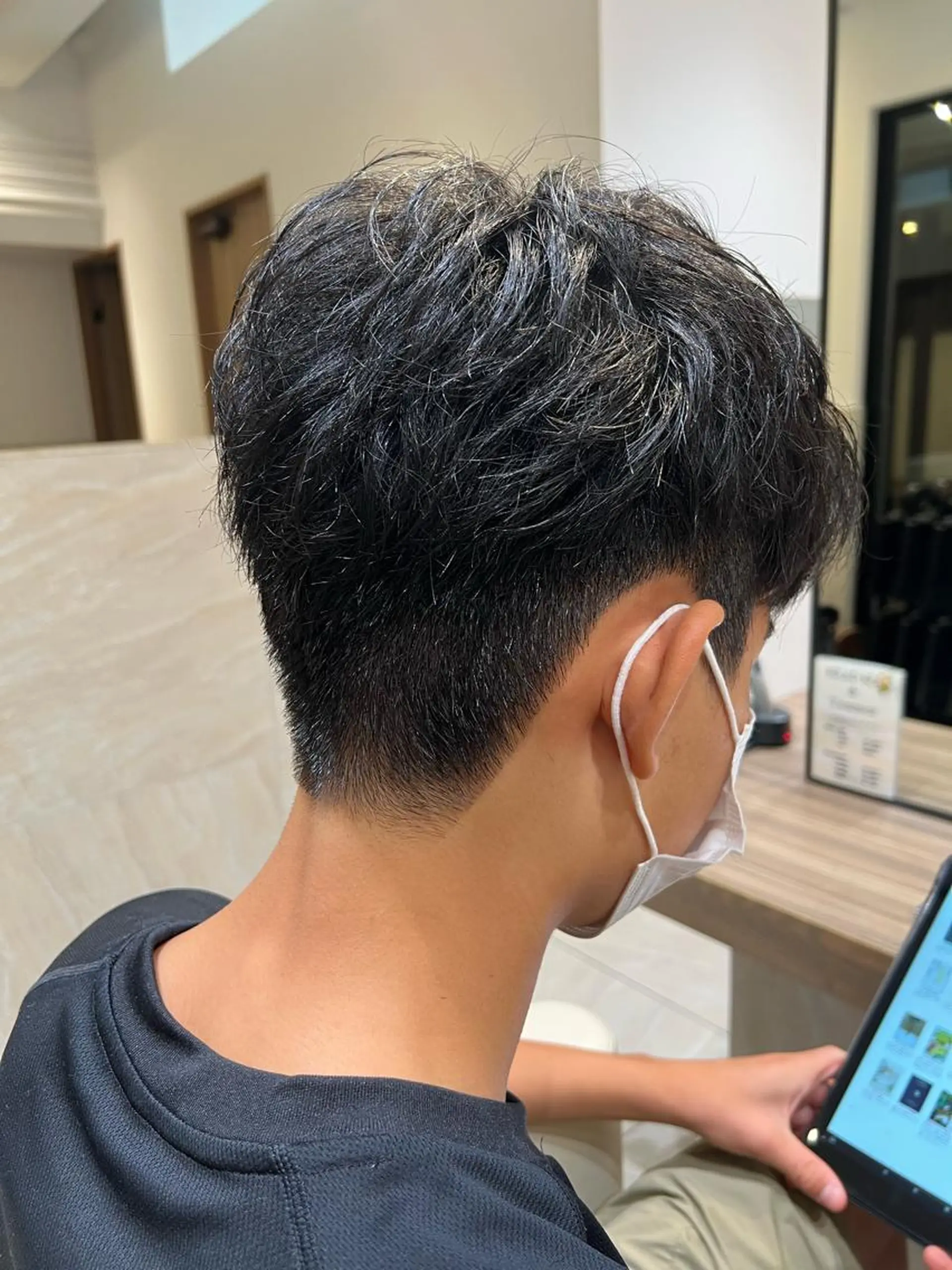 メンズ 刈り上げ m.slashセンター南店所属・東 大介メンズ特化のヘアスタイル