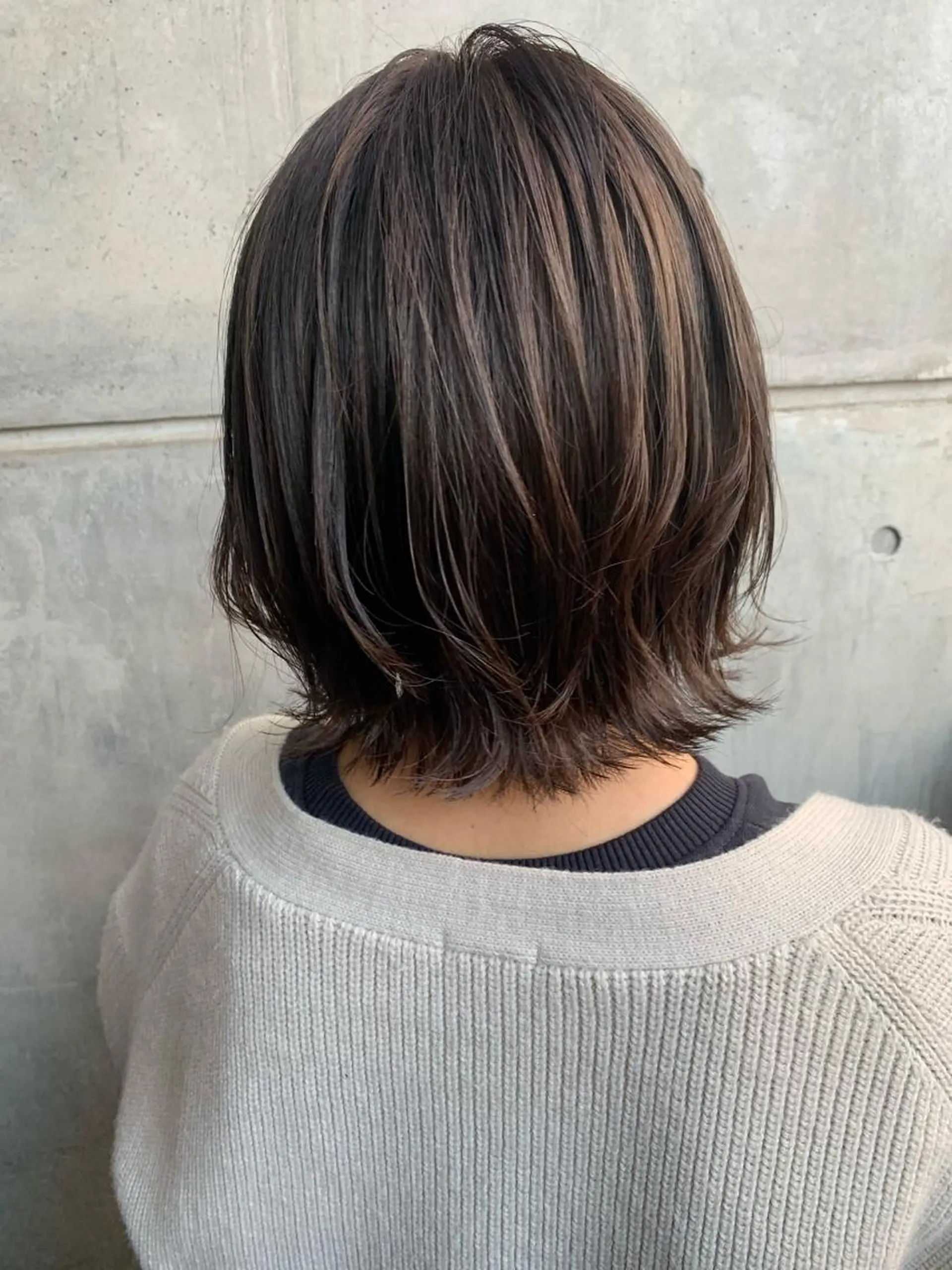 ミディアム 髪質改善/縮毛/新宿 🫧SUZUKA🫧のヘアスタイル