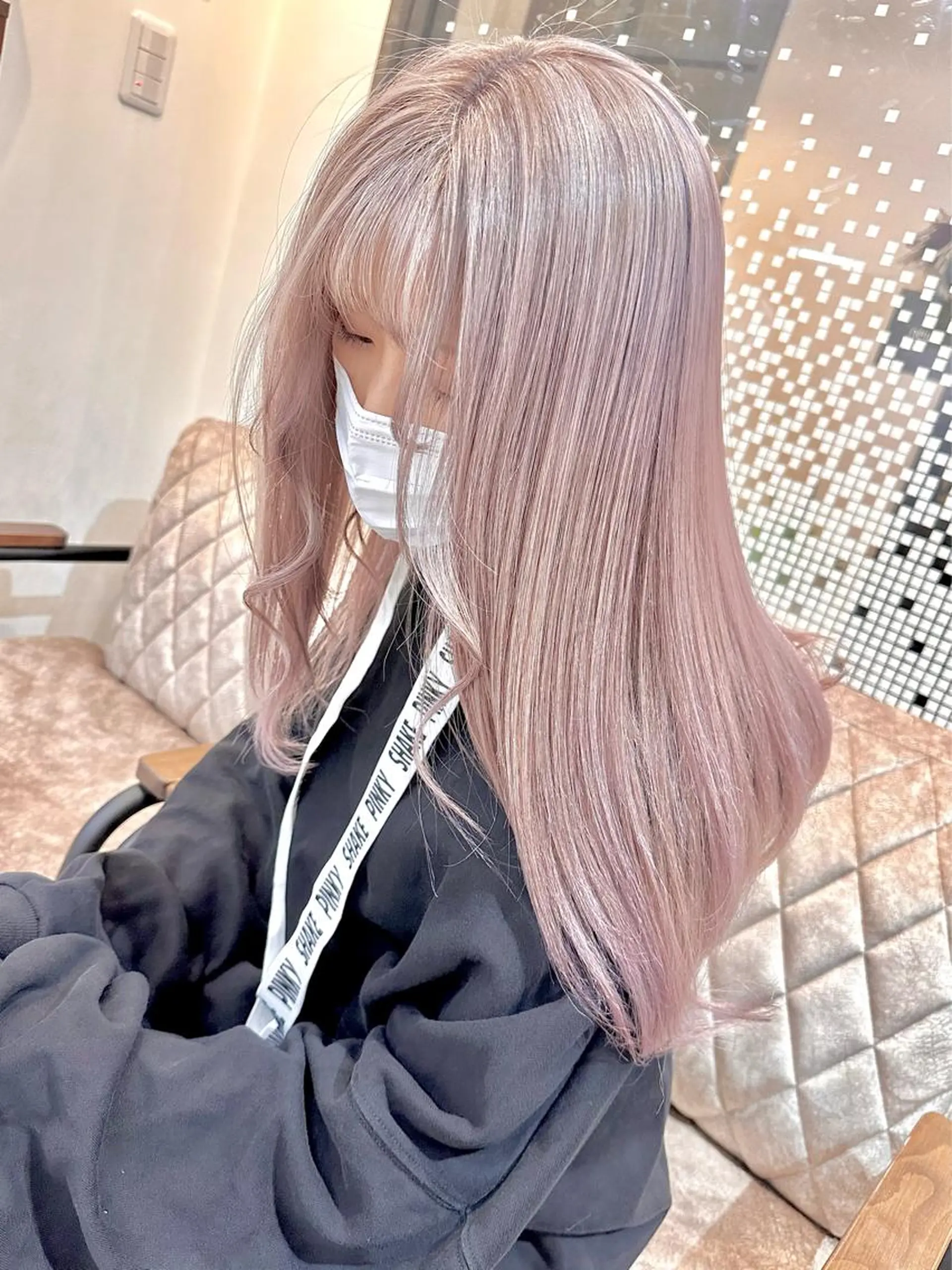 ロング ヘアカラー 🔷ブリーチバレイヤ ージュ🔷飯野達也のヘアスタイル