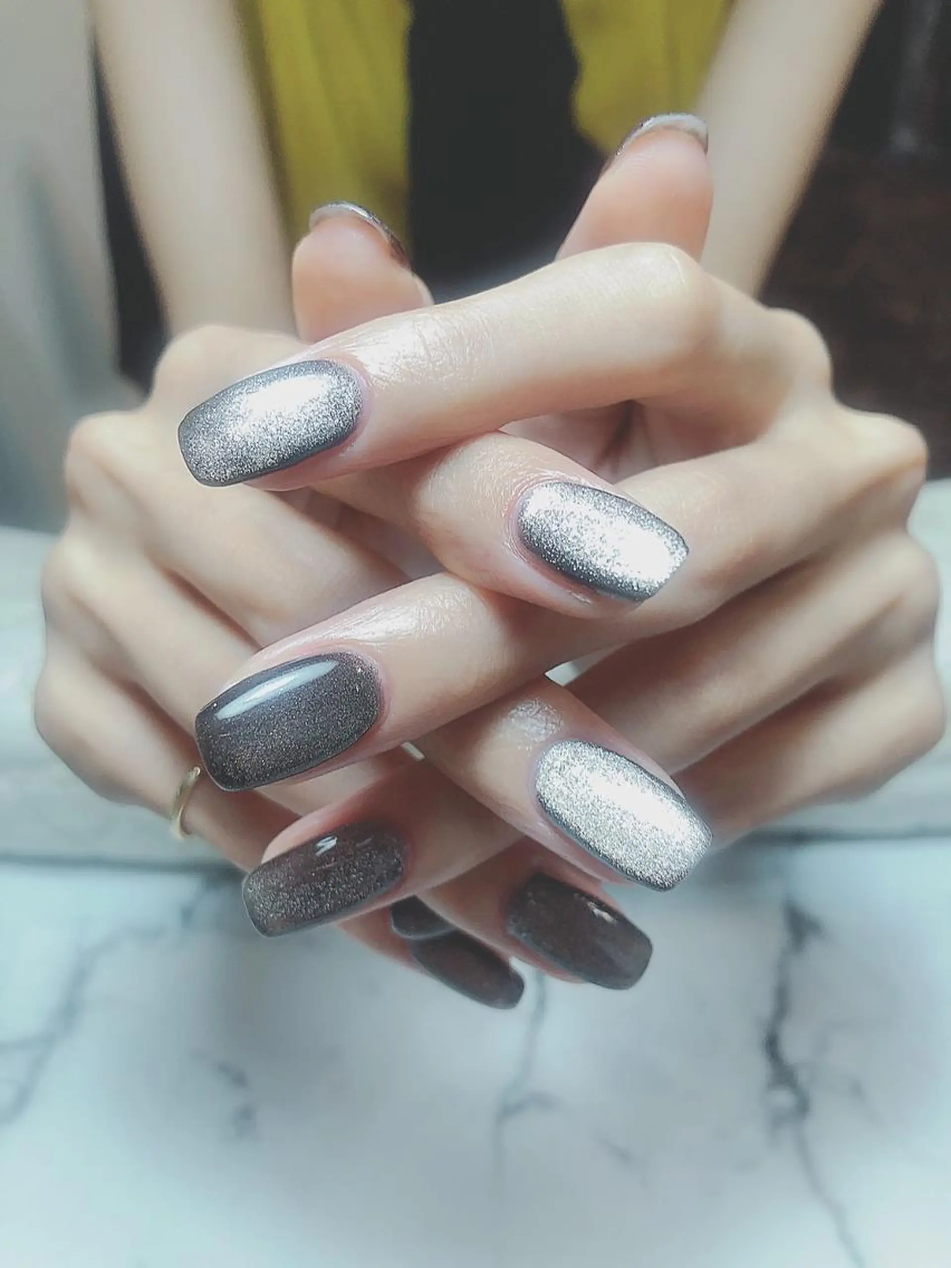 ネイル アートネイル ジェルネイル ニュアンスネイル パラジェル Nailist Honamiのネイルデザイン