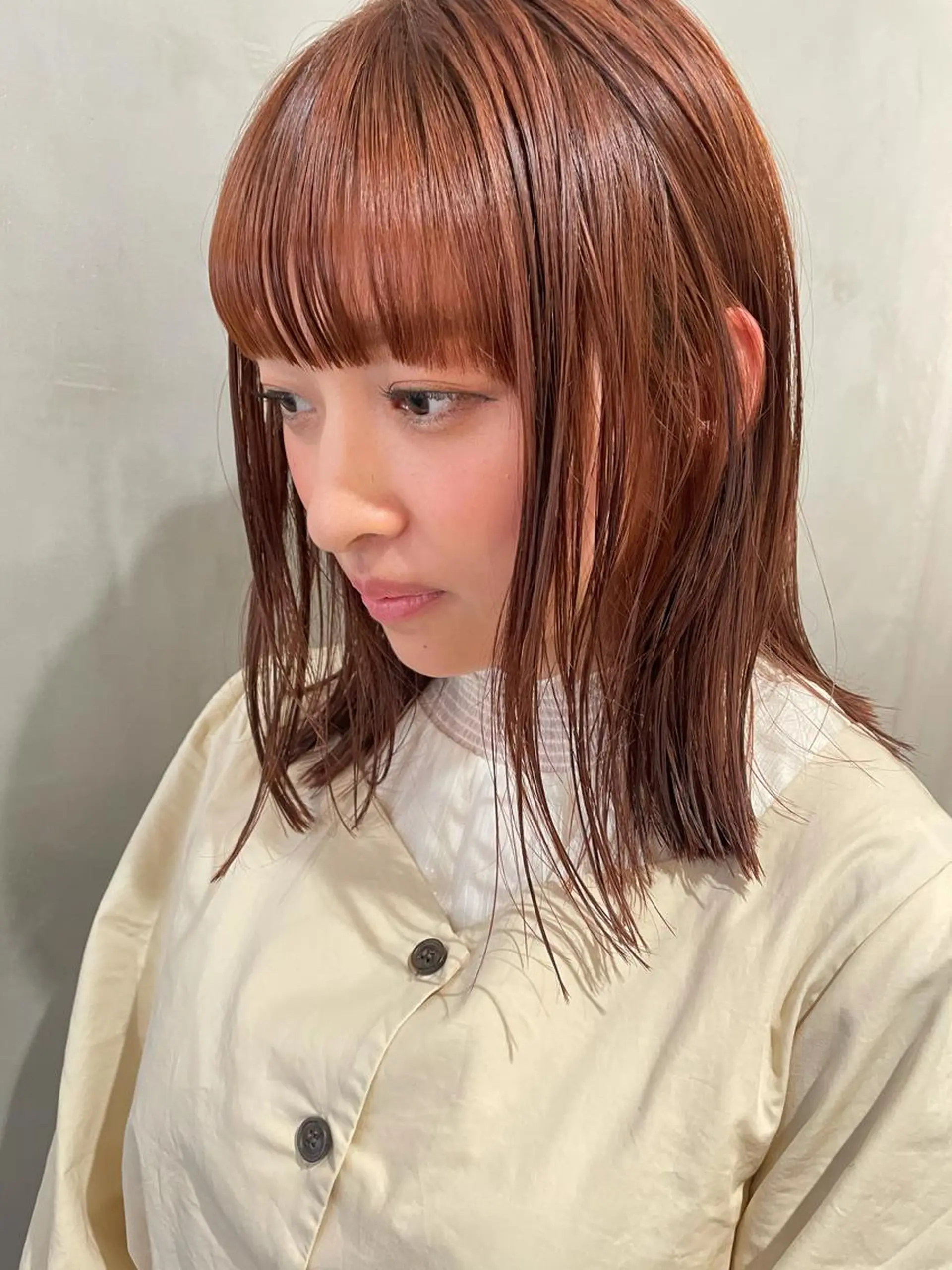 ミディアム カラー カット ヘアカラー トリートメント 優作 〜圧倒的信頼〜のヘアスタイル