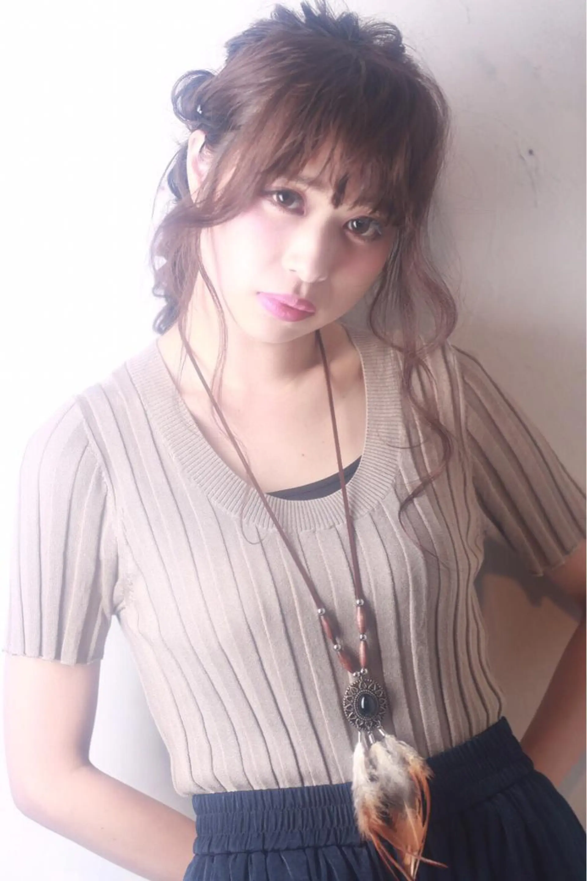 セミロング カラー ヘアアレンジ お客様満足度No.1 🐶柴田みどりのヘアスタイル