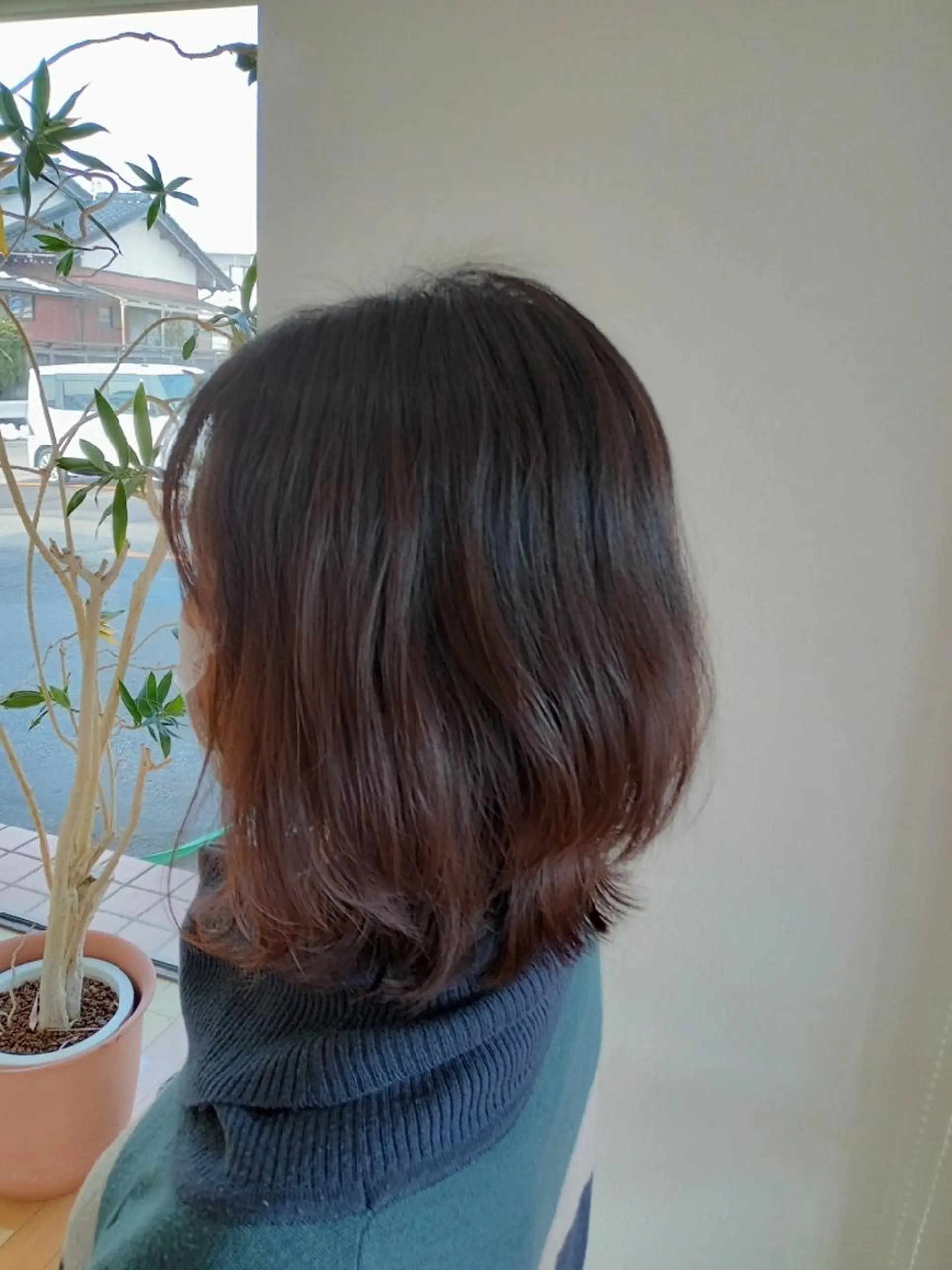 ミディアム パーマ 林慶吾/ショートボブ /デザインカラーのヘアスタイル