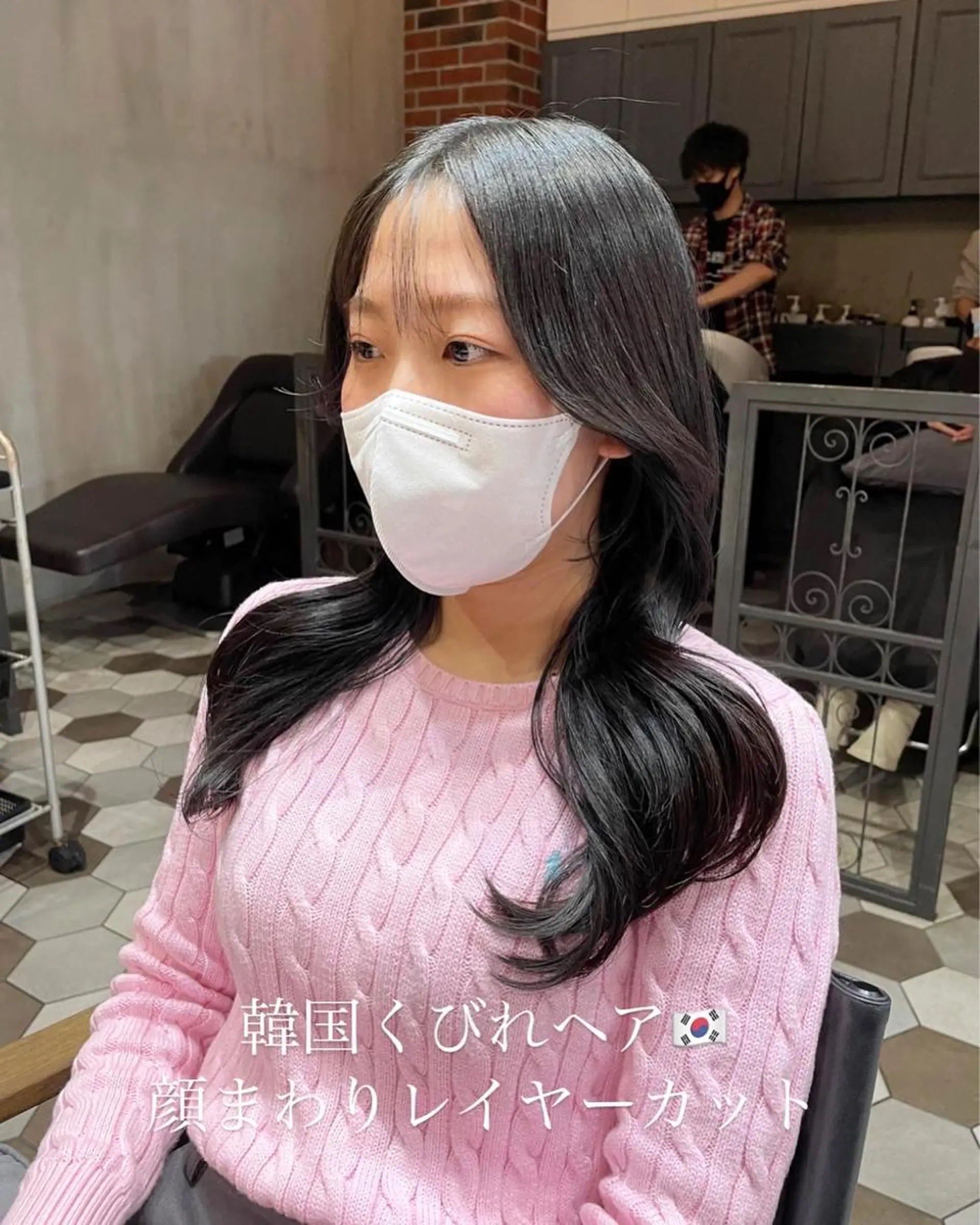 ロング カラー ヘアアレンジ くびれヘア 髪質改善 ヨシンモリ 韓国風ヘア カット ヘアカラー トリートメント 酸性縮毛矯正🧴韓国 レイヤー/髪質改善のヘアスタイル