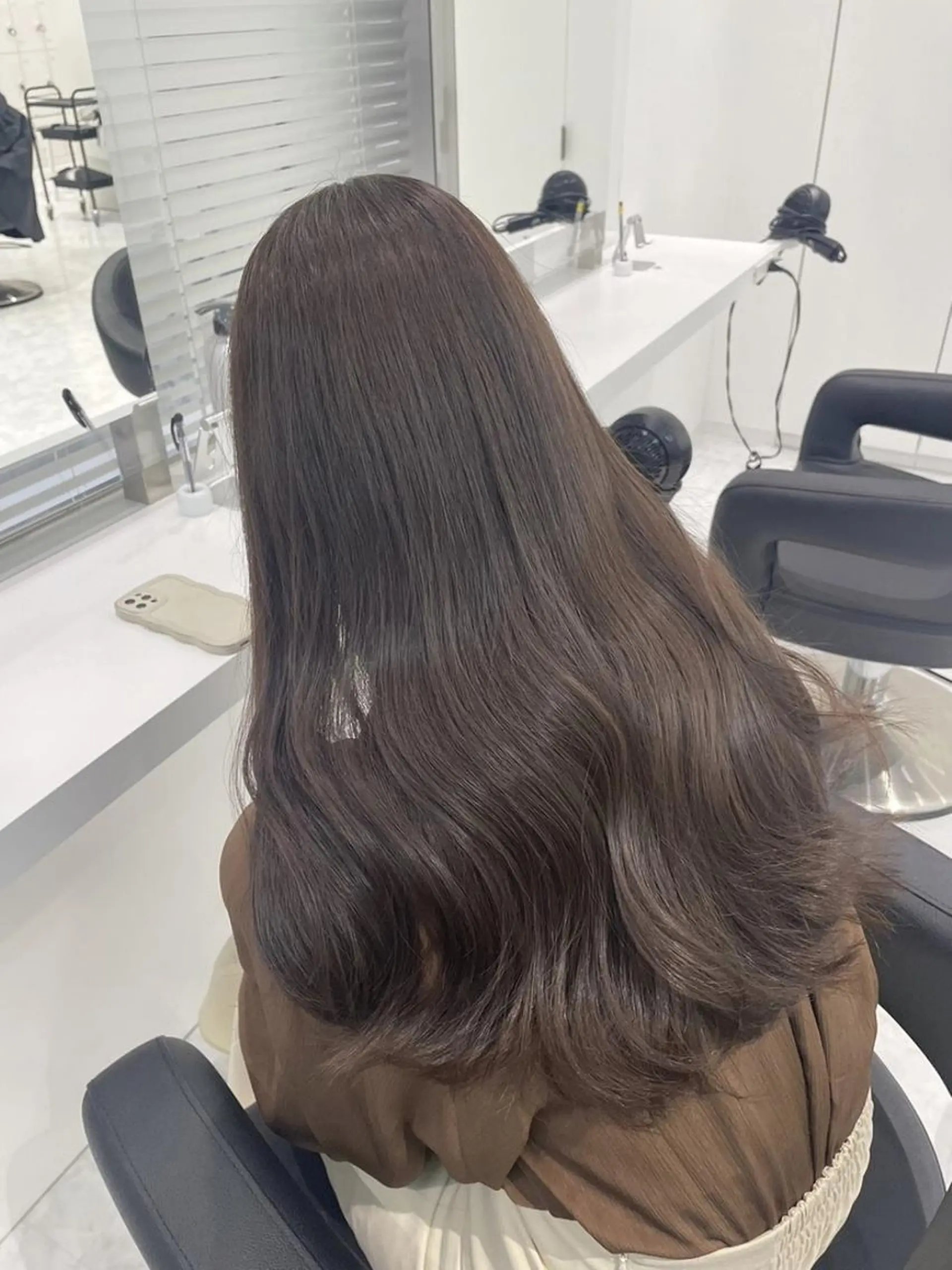 ロング BABY 艶髪暗髪ヘア💖達人のヘアスタイル