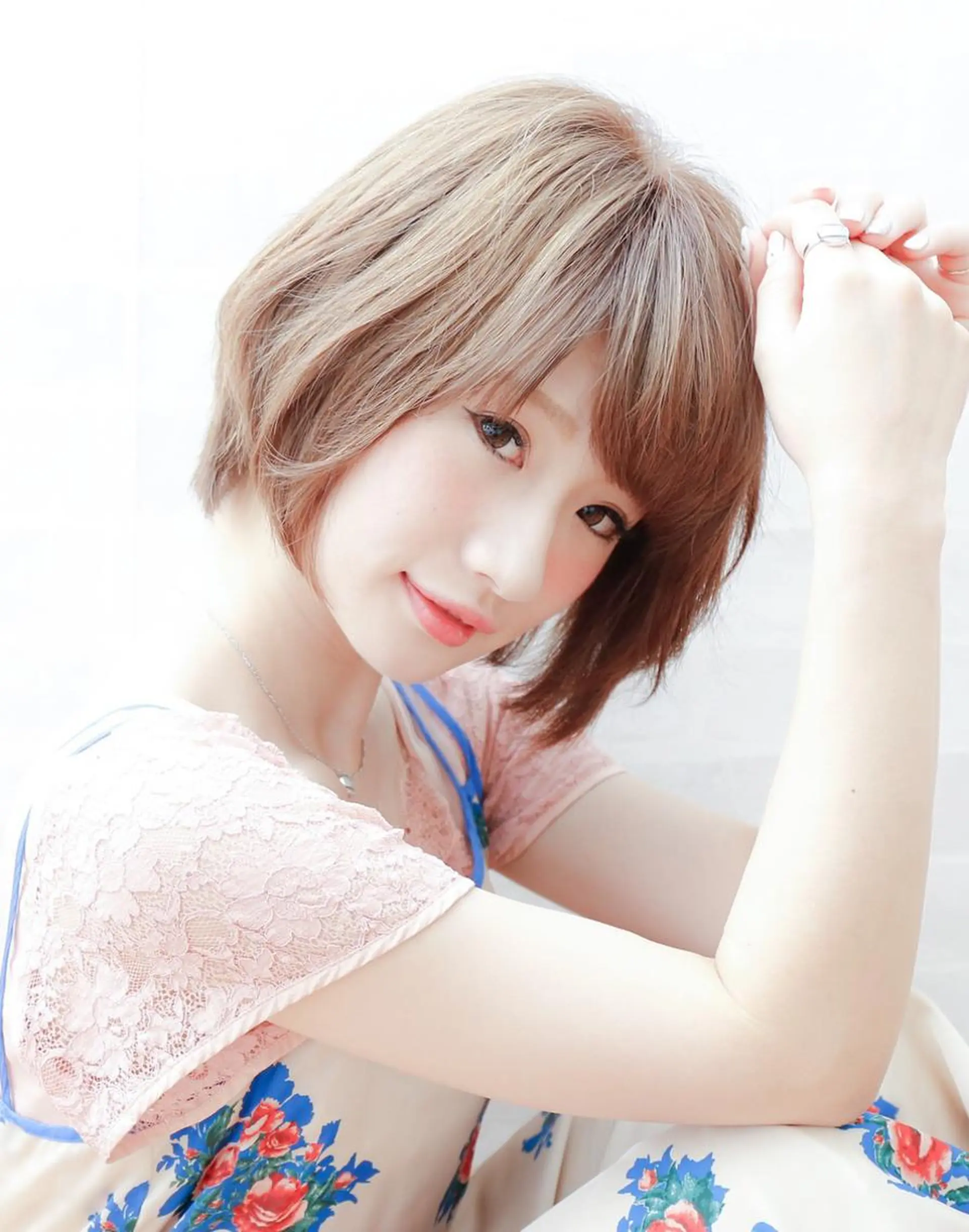 ショート ヘアリゾートA i 秋葉原店のヘアスタイル