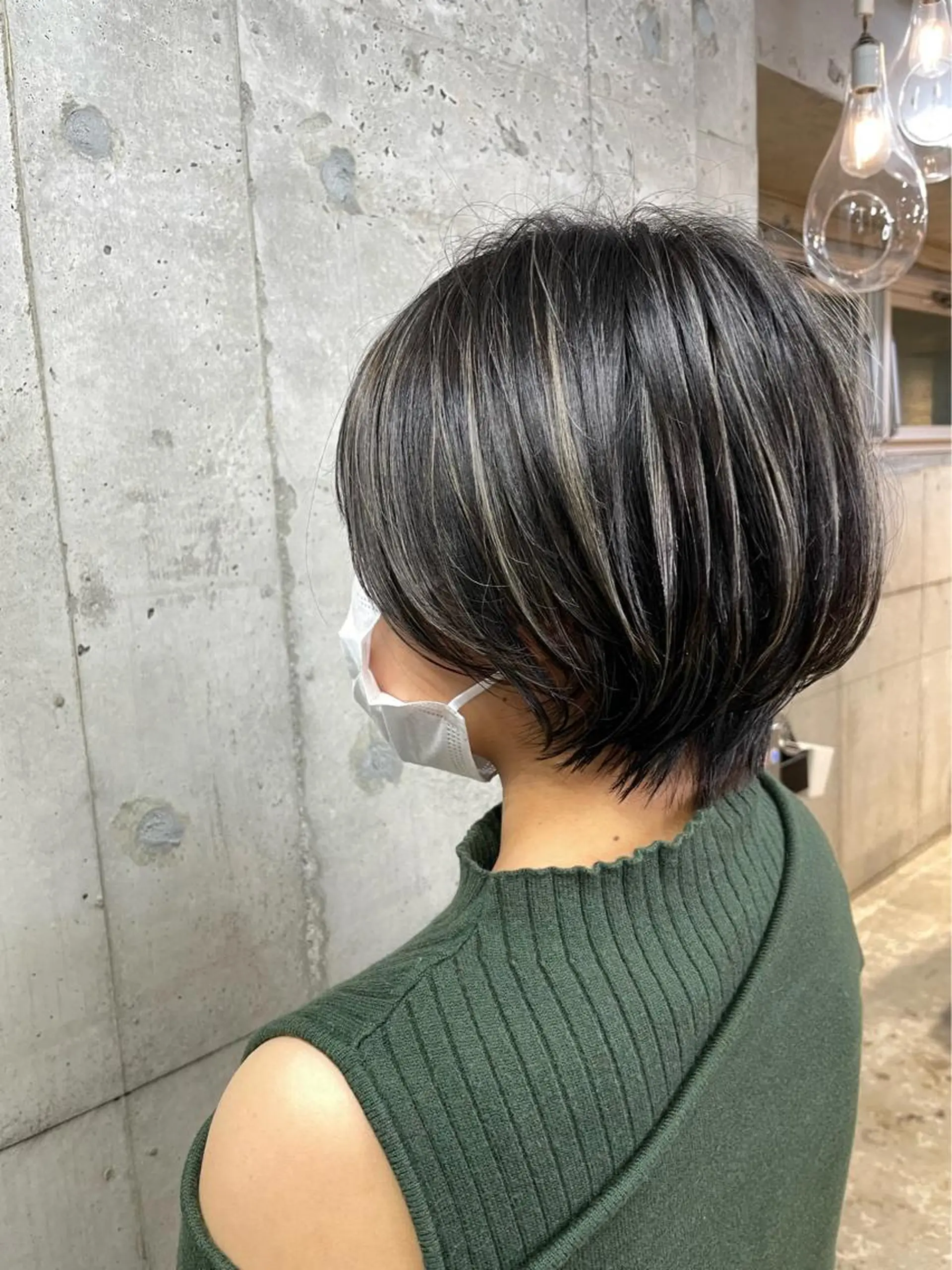 ショート カラー カット ヘアカラー トリートメント 新宿/美髪矯正 髪質改善/韓国風山本のヘアスタイル