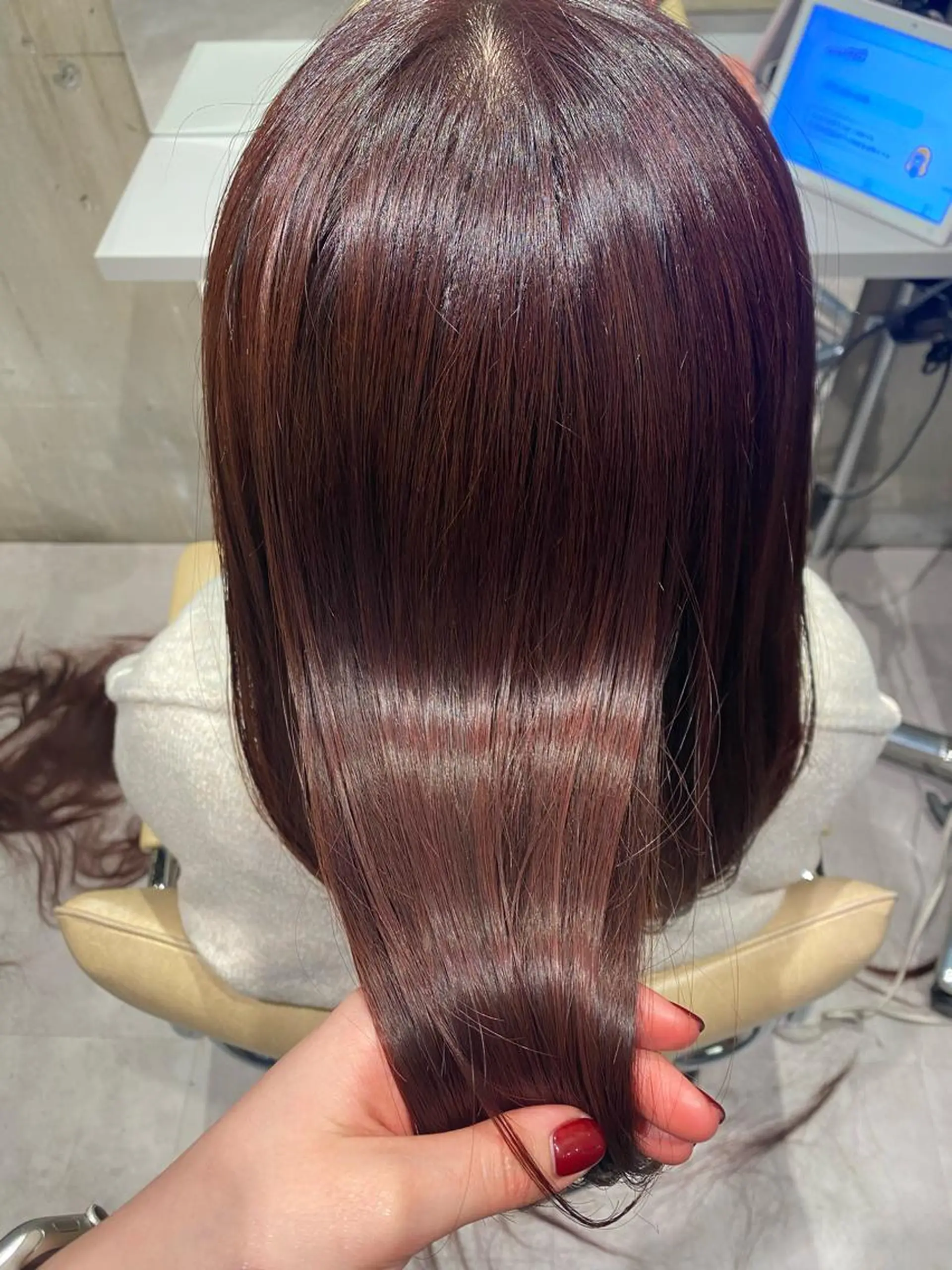 ミディアム トリートメント カット トリートメント 無料カット募集中🌷 ちひり𓂃𓈒♡‪のヘアスタイル