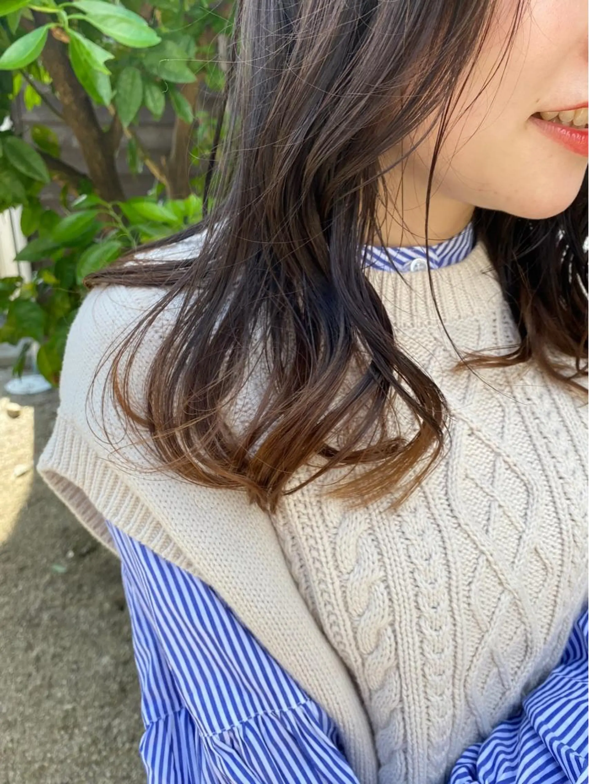 ロング 藤井 沙季のヘアスタイル