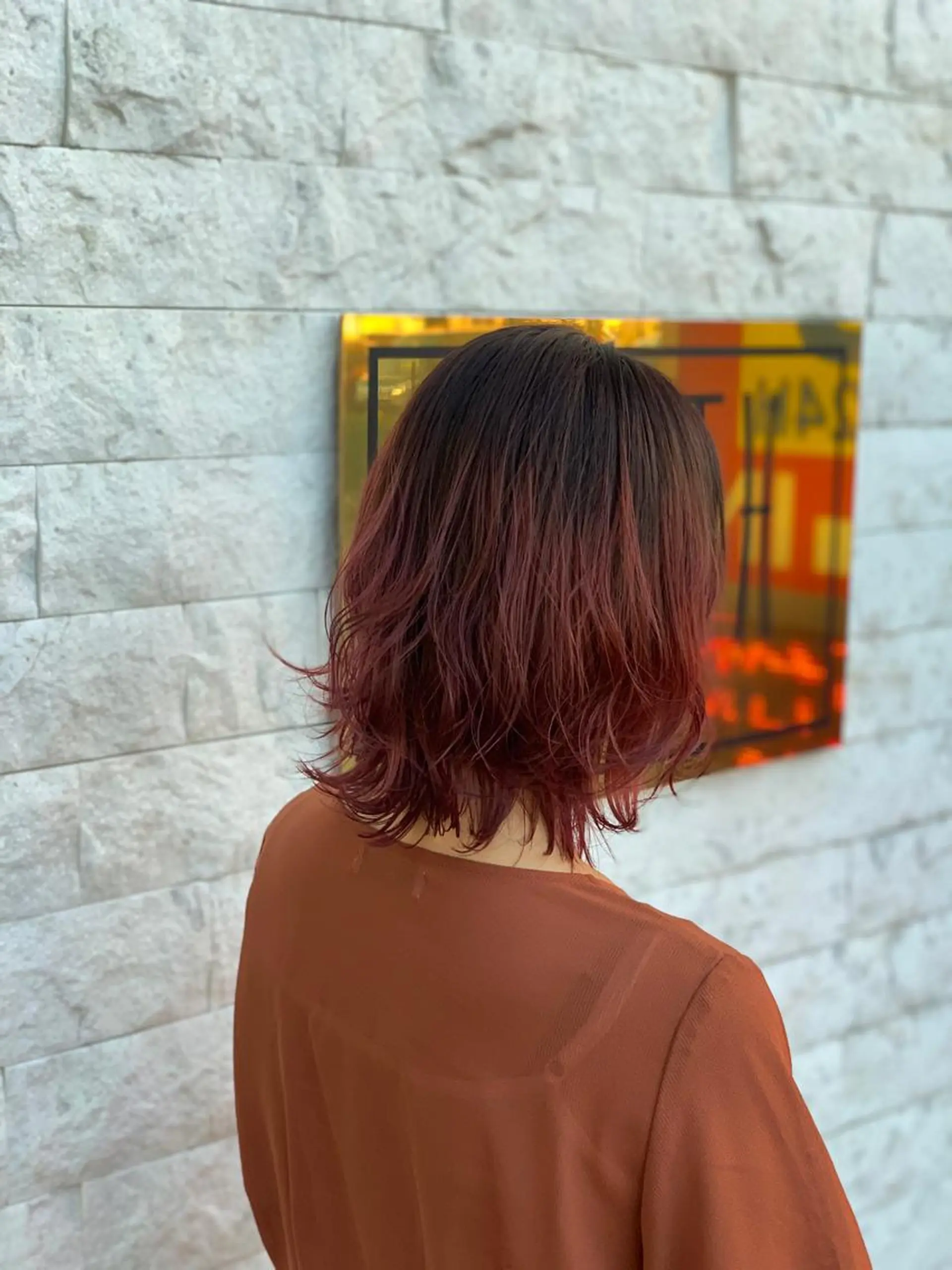 ミディアム カラー ⭐️髪質改善⭐️遠藤 勇輝のヘアスタイル