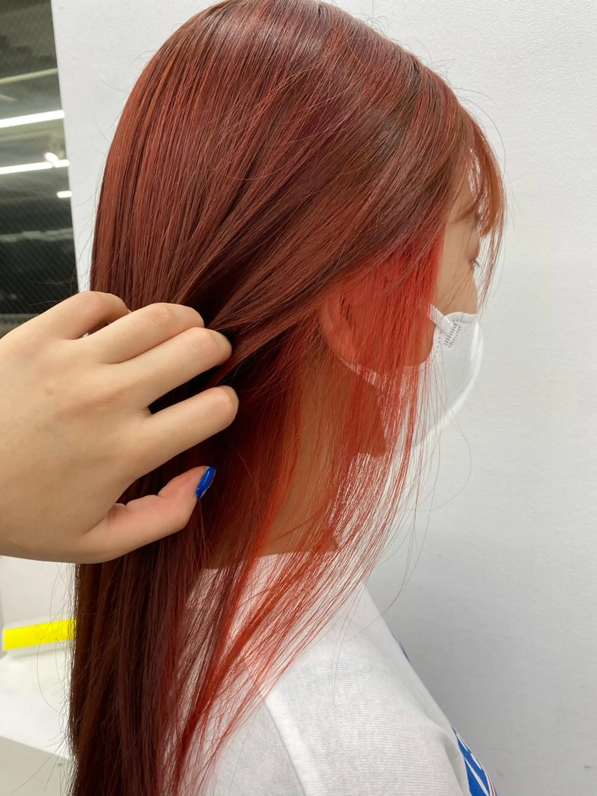 ミディアム カラー プルエクステ/カラー ⭐️KIR̋Aのヘアスタイル