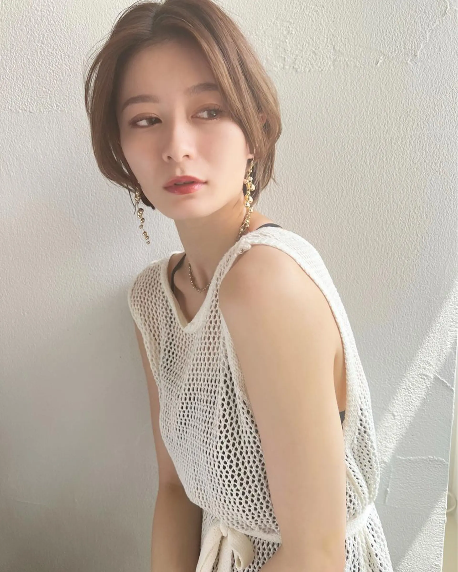 ショート 菅原リキヤ くびれレイヤーヘアのヘアスタイル