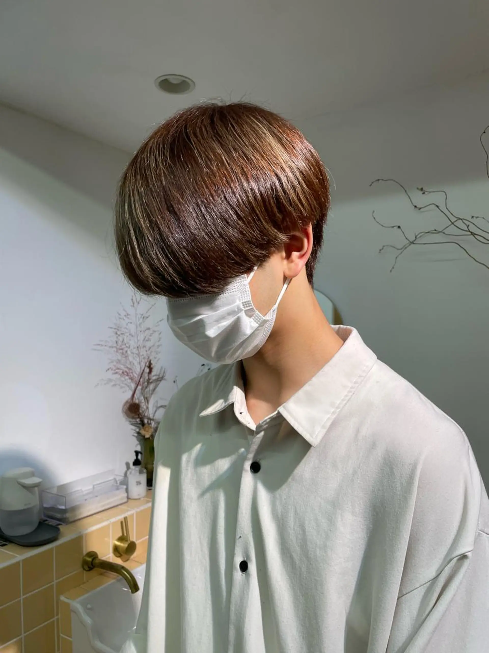 カラー メンズ sakura🌸 レイヤー/韓国ヘアのヘアスタイル