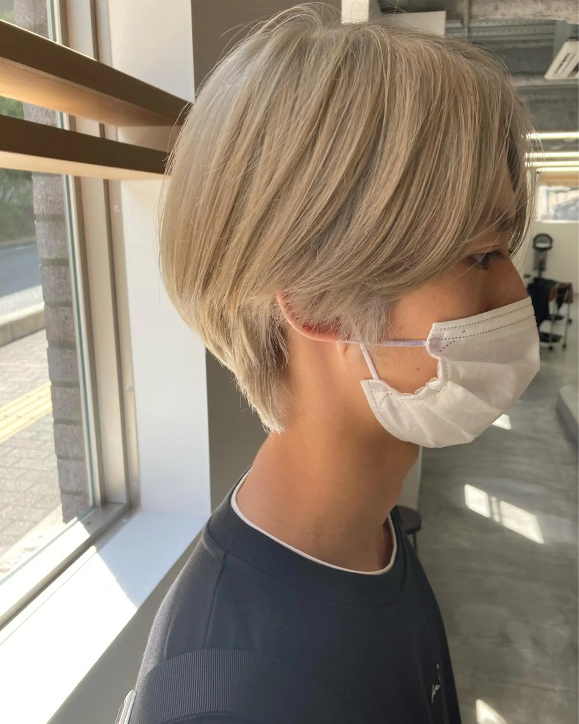 ショート カラー kico所属・カワサキ カエデのヘアスタイル