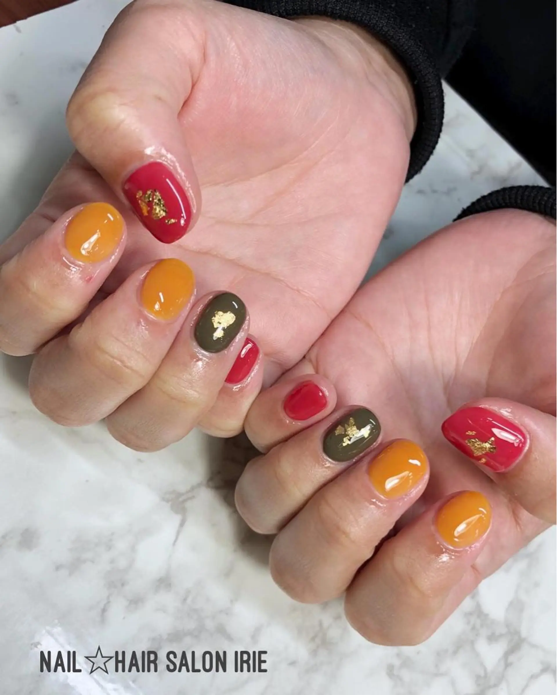 ネイル Hair salon Irie所属・與儀 知佳のネイルデザイン