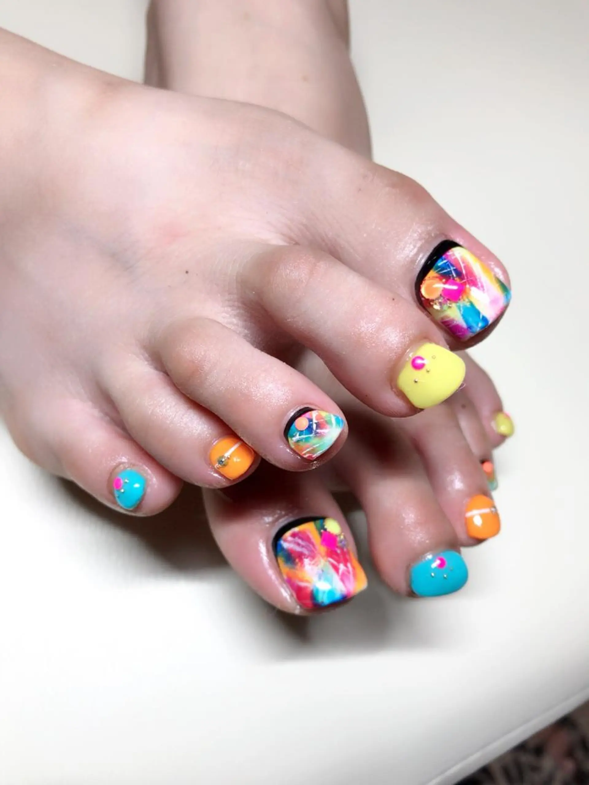 ネイル アートネイル 持ち込み ネイル/耳つぼ /新ホワイトニングのネイルデザイン