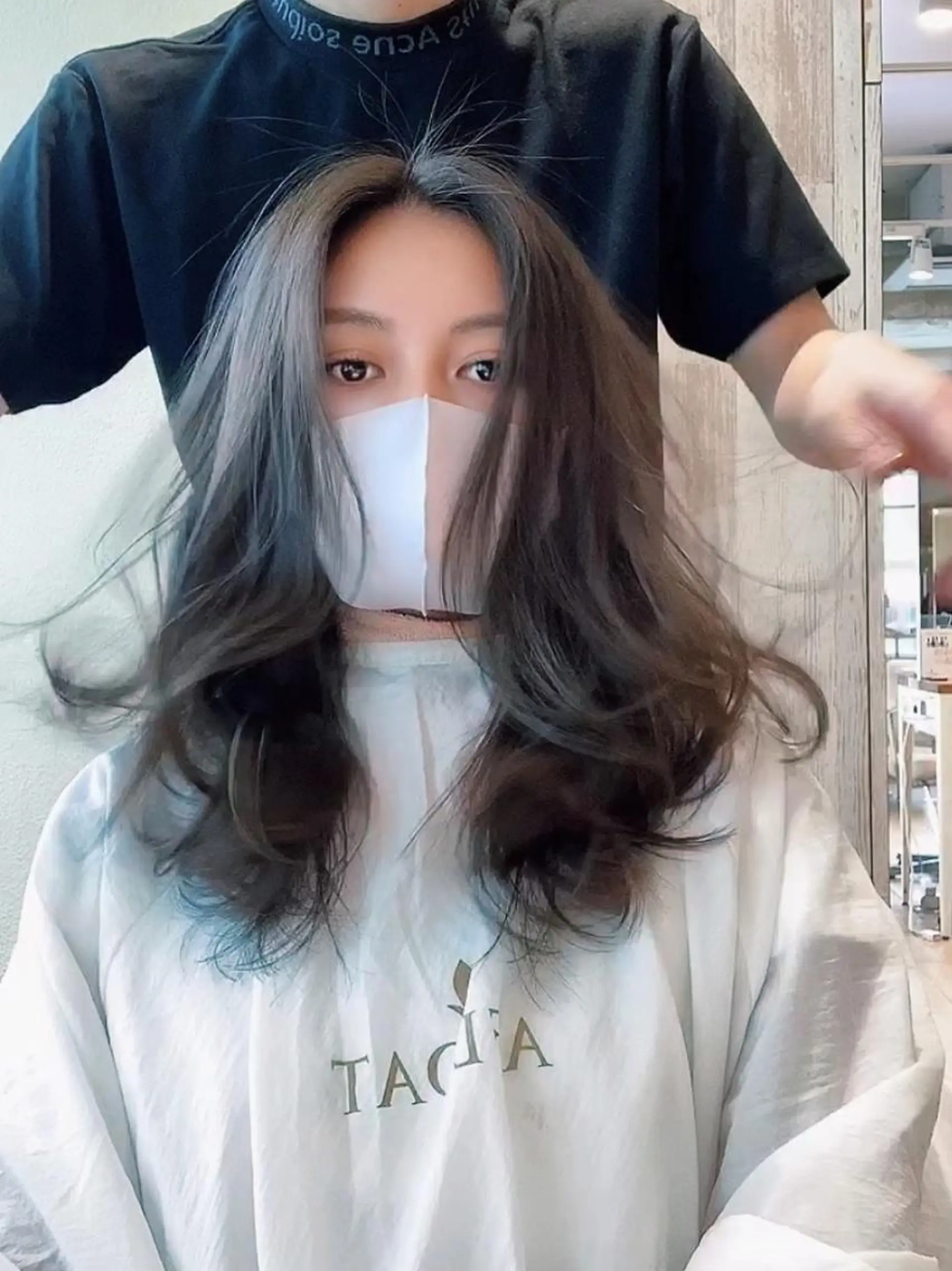 レイヤー専門家 ダブルカラー修のヘアスタイル