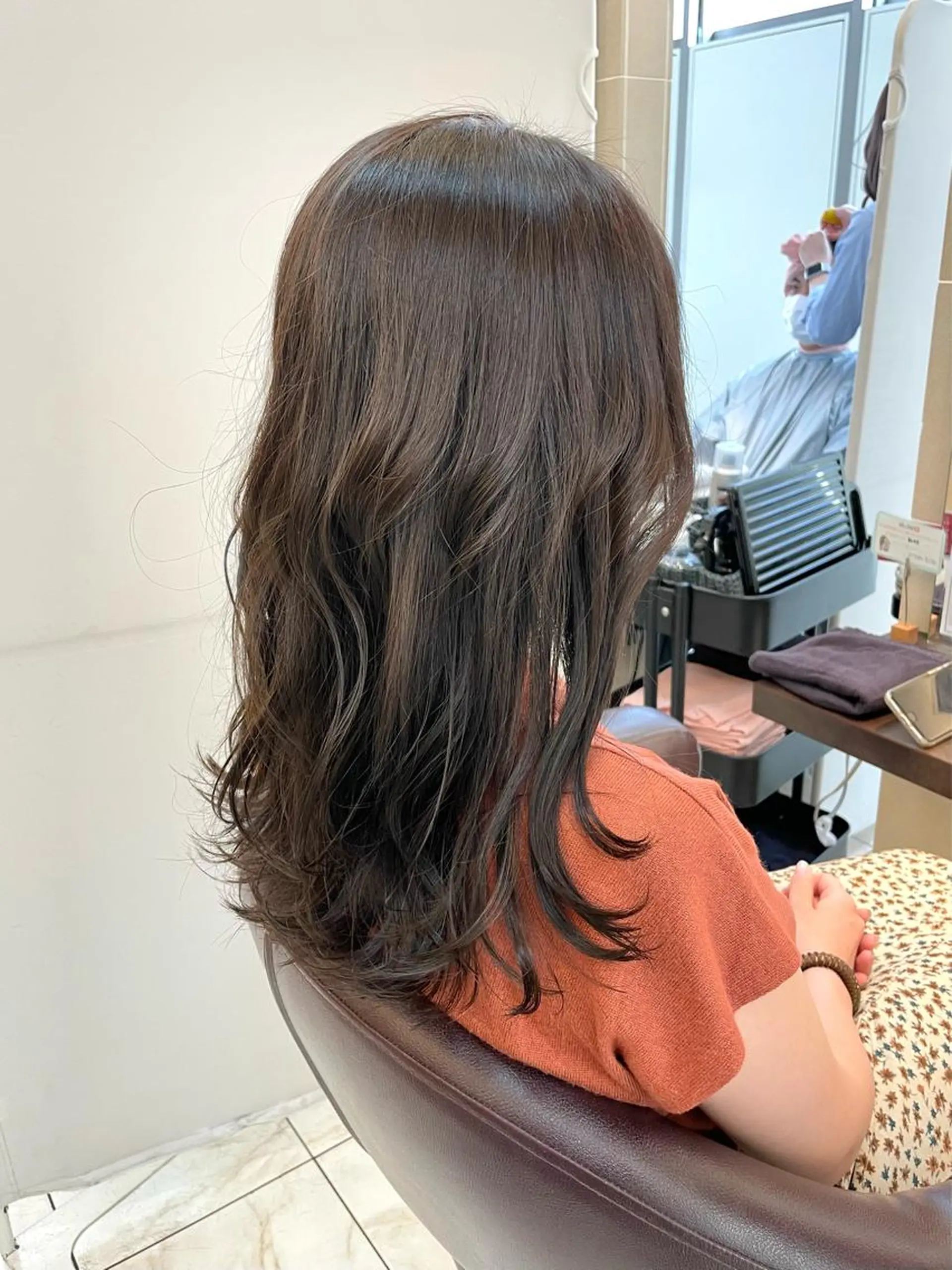 ロング 新籾 尚哉のヘアスタイル