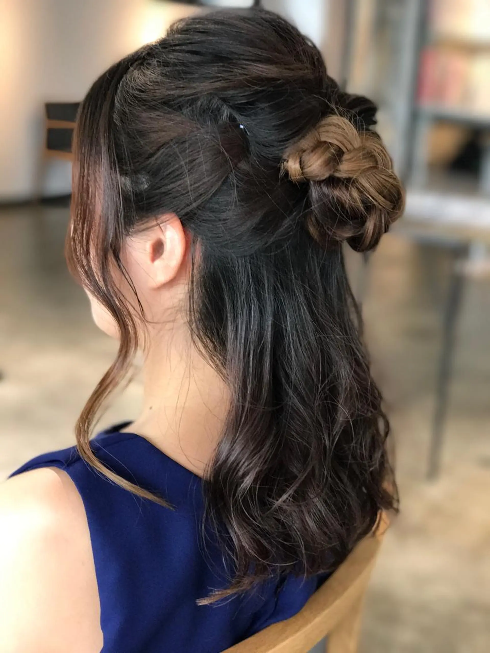 ミディアム セミロング ロング ヘアアレンジ 🌈ディレクター🌈 徳松優希のヘアスタイル